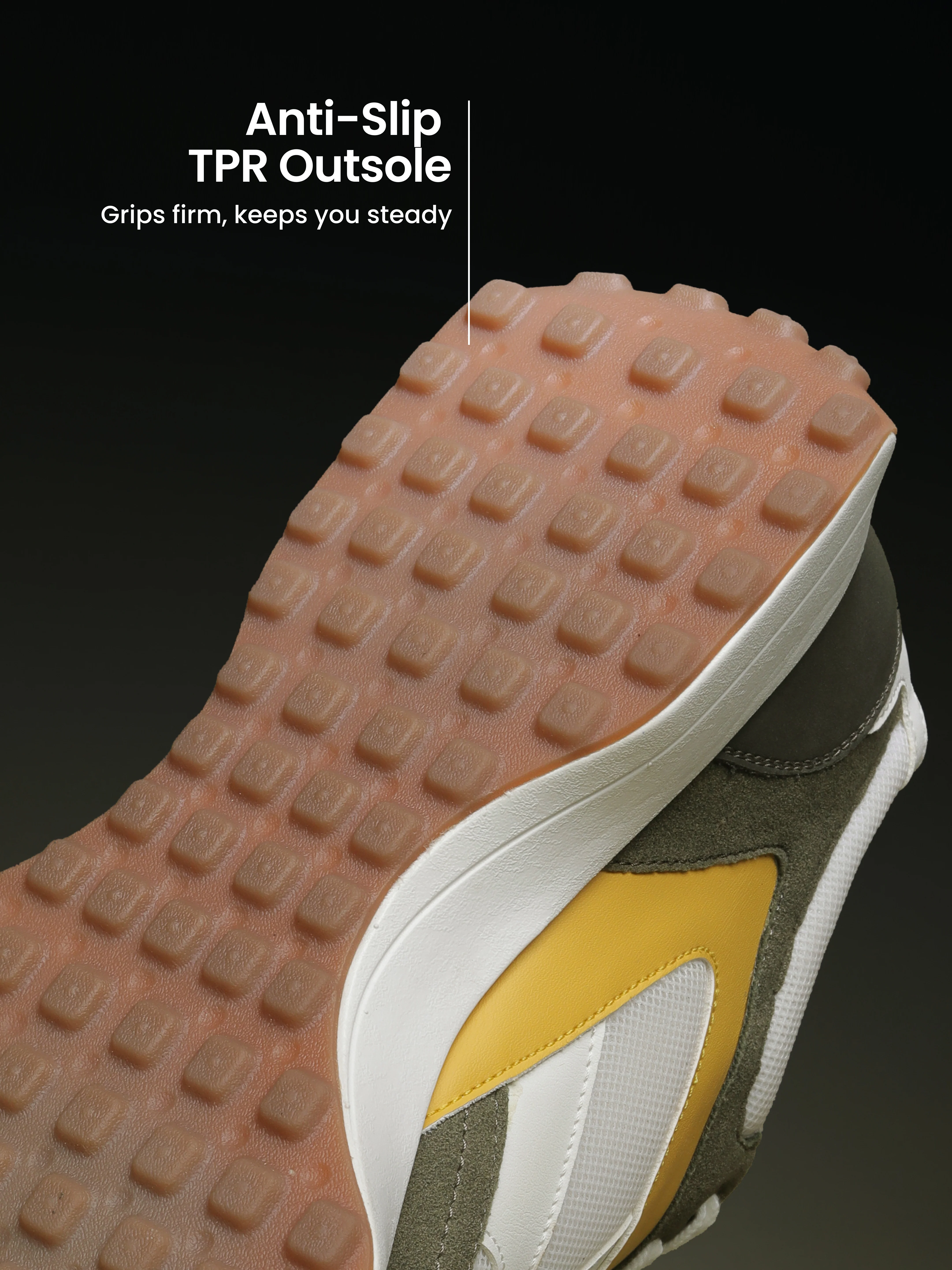 cult Men's EasyBreezy Sneakers - White/Olive - Image 5