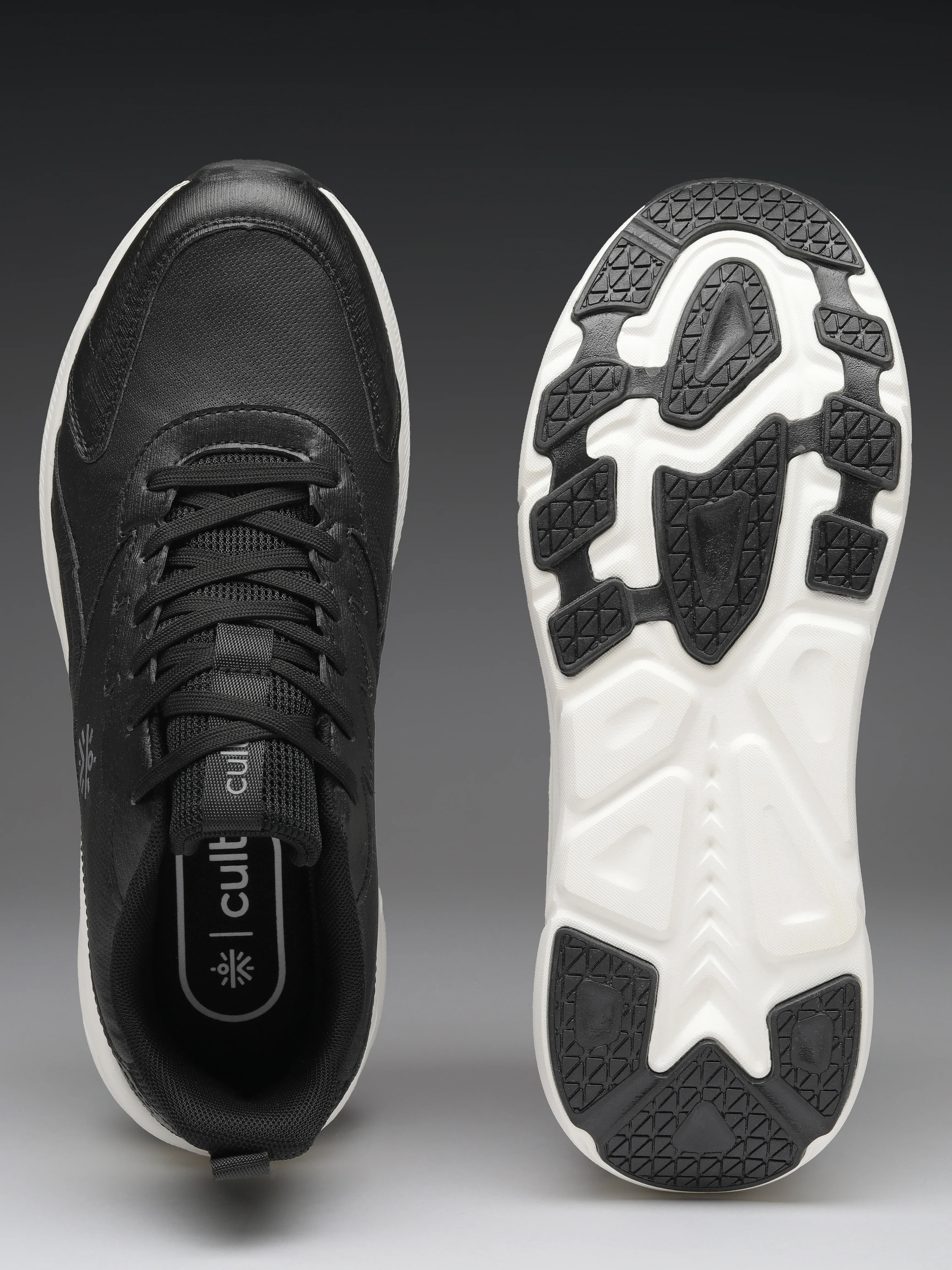 cult Men's Endura Run Running Shoes - Black - Image 9