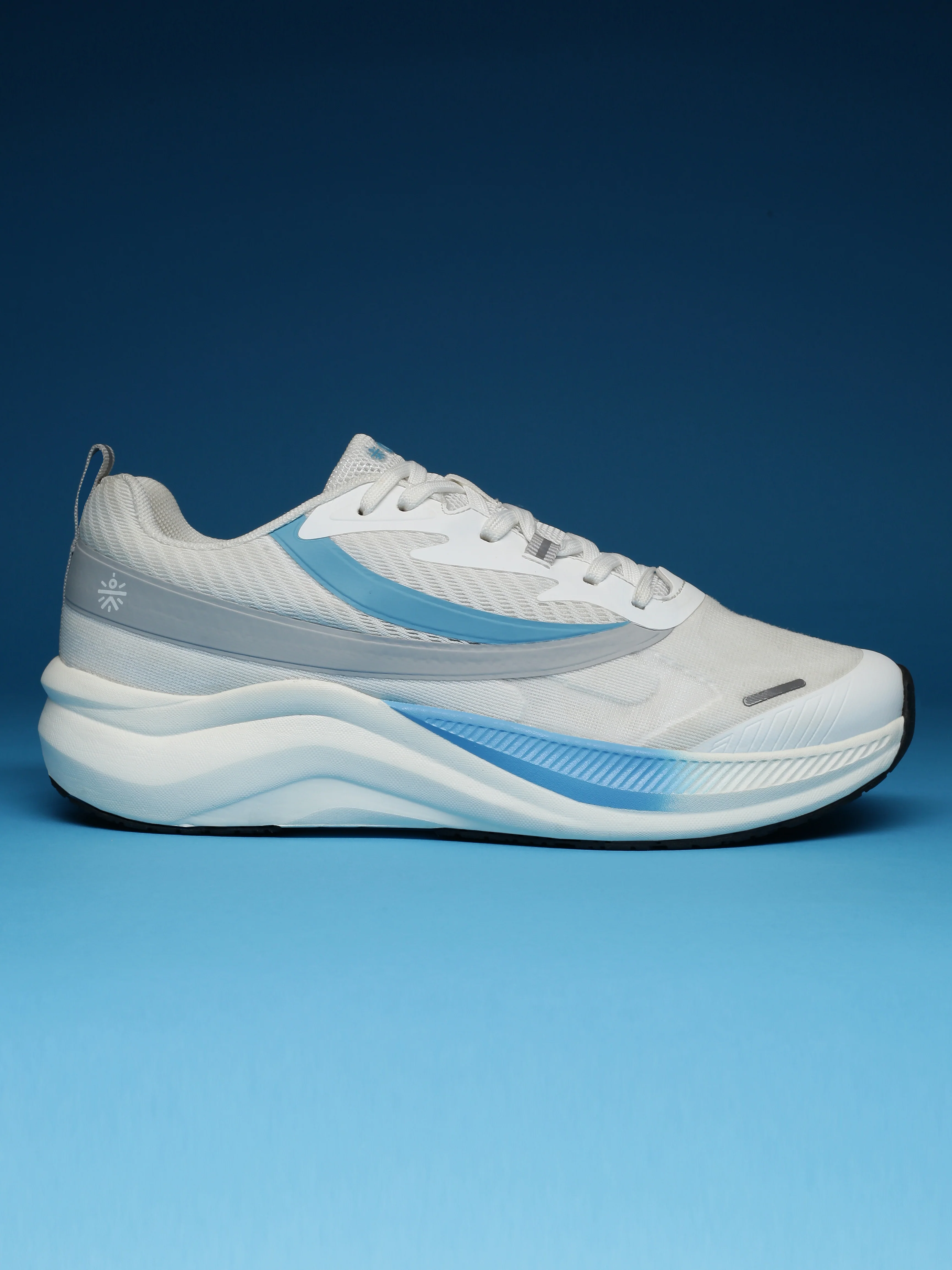 cult Men's Envo Running Shoes - White/Sky Blue - Image 3