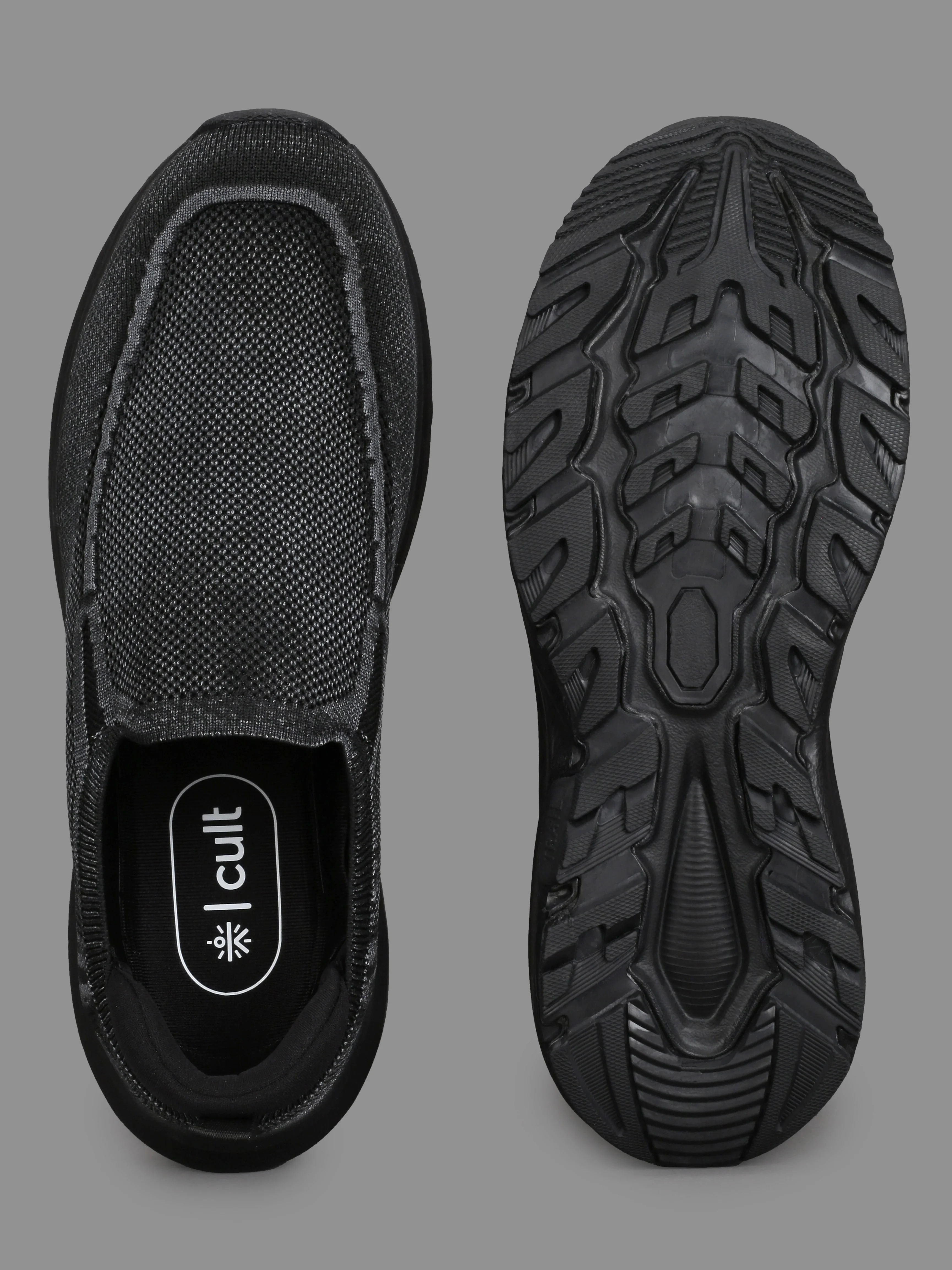 cult Men's Fleeter Slip-On Shoes - Black - Image 6