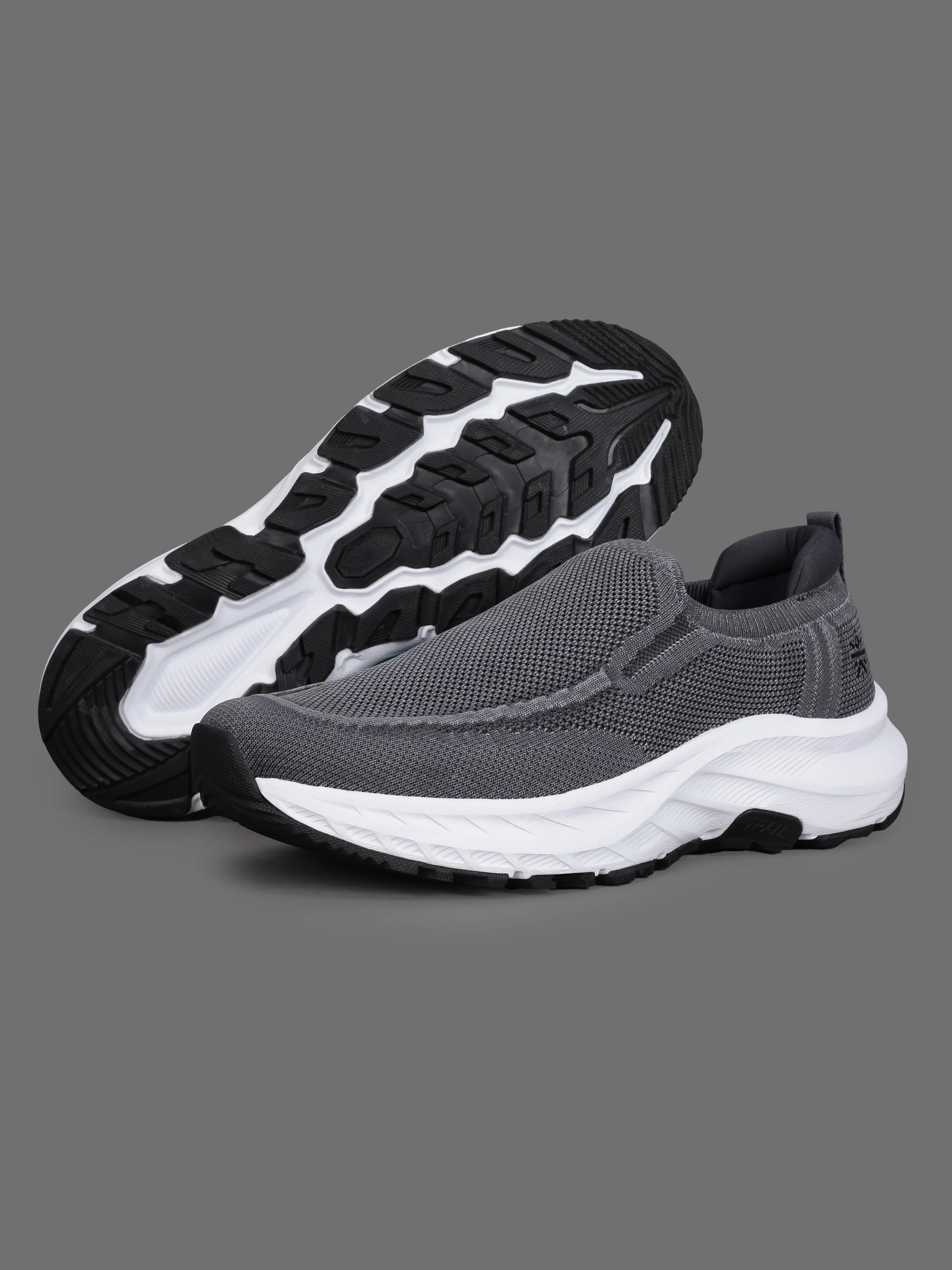 cult Men's Fleeter Slip-On Shoes - D.Grey - Image 12