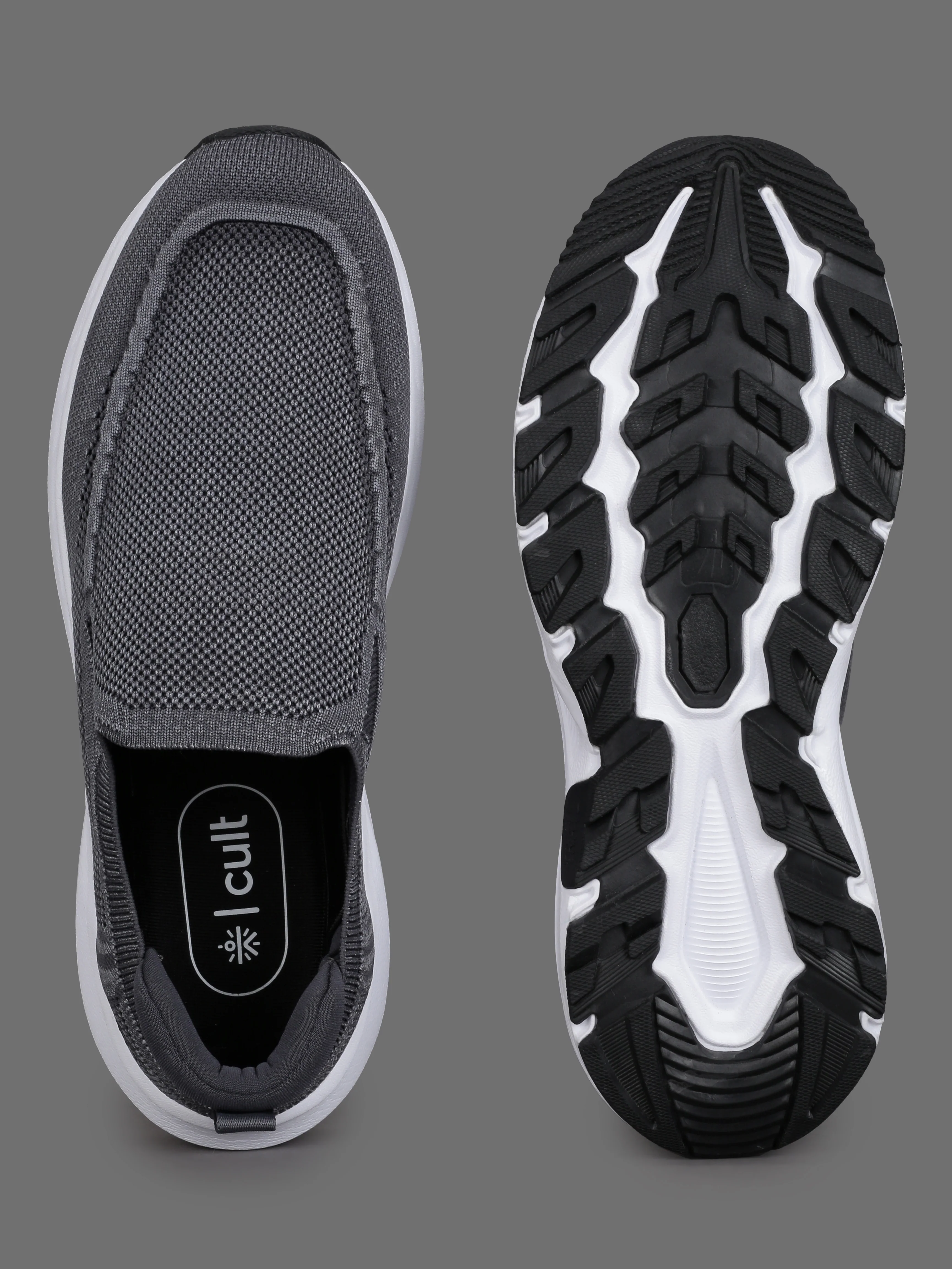 cult Men's Fleeter Slip-On Shoes - D.Grey - Image 6