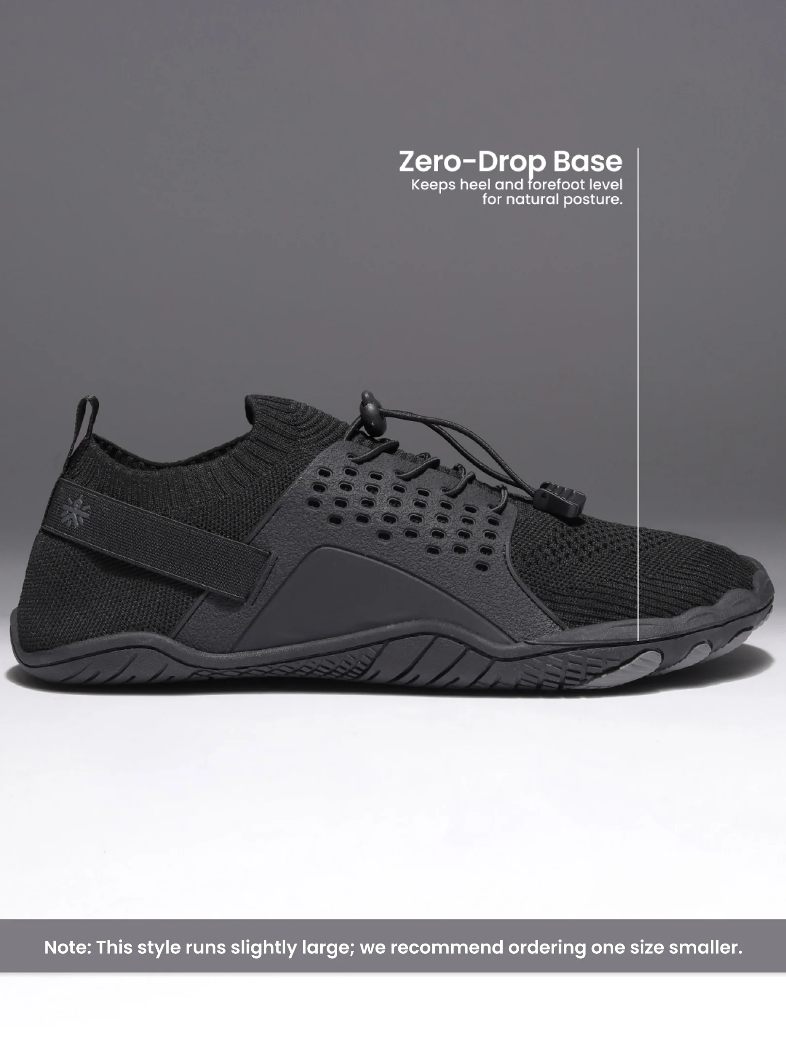 cult Men's FlexKnit Barefoot Training Shoes - Black - Image 3