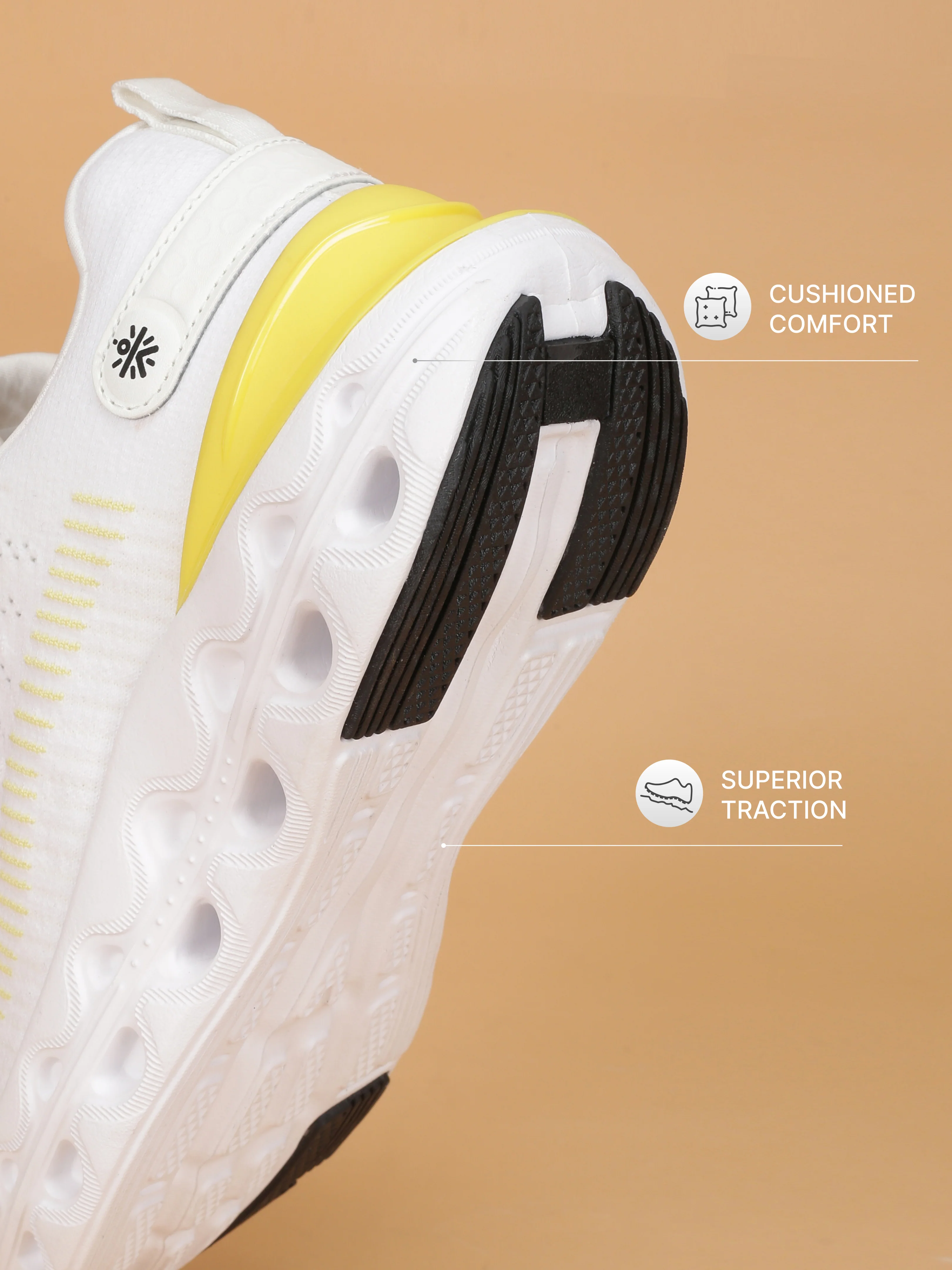 cult Men's Flexora Sneaker Shoes - Yellow - Image 6
