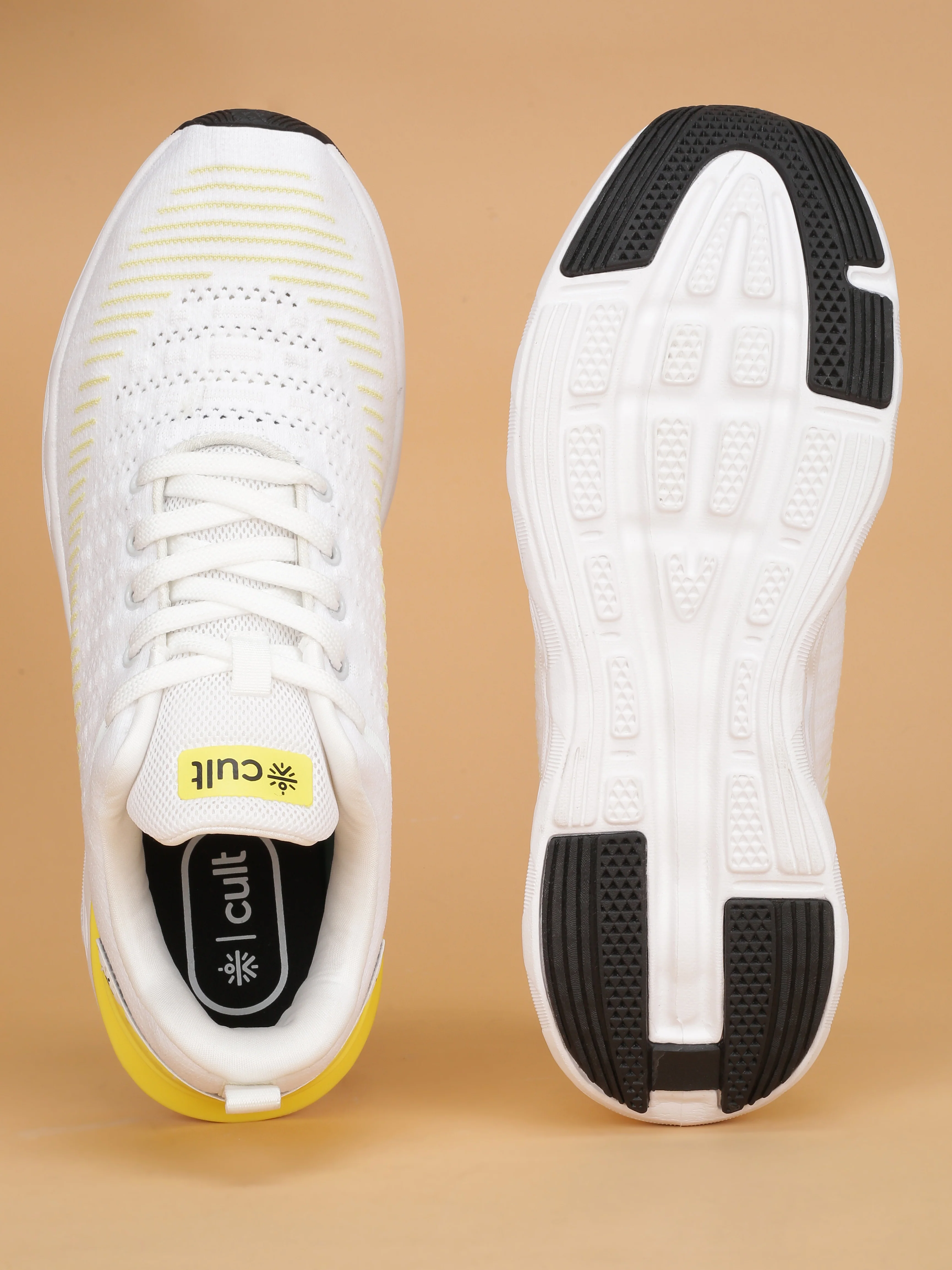 cult Men's Flexora Sneaker Shoes - Yellow - Image 8