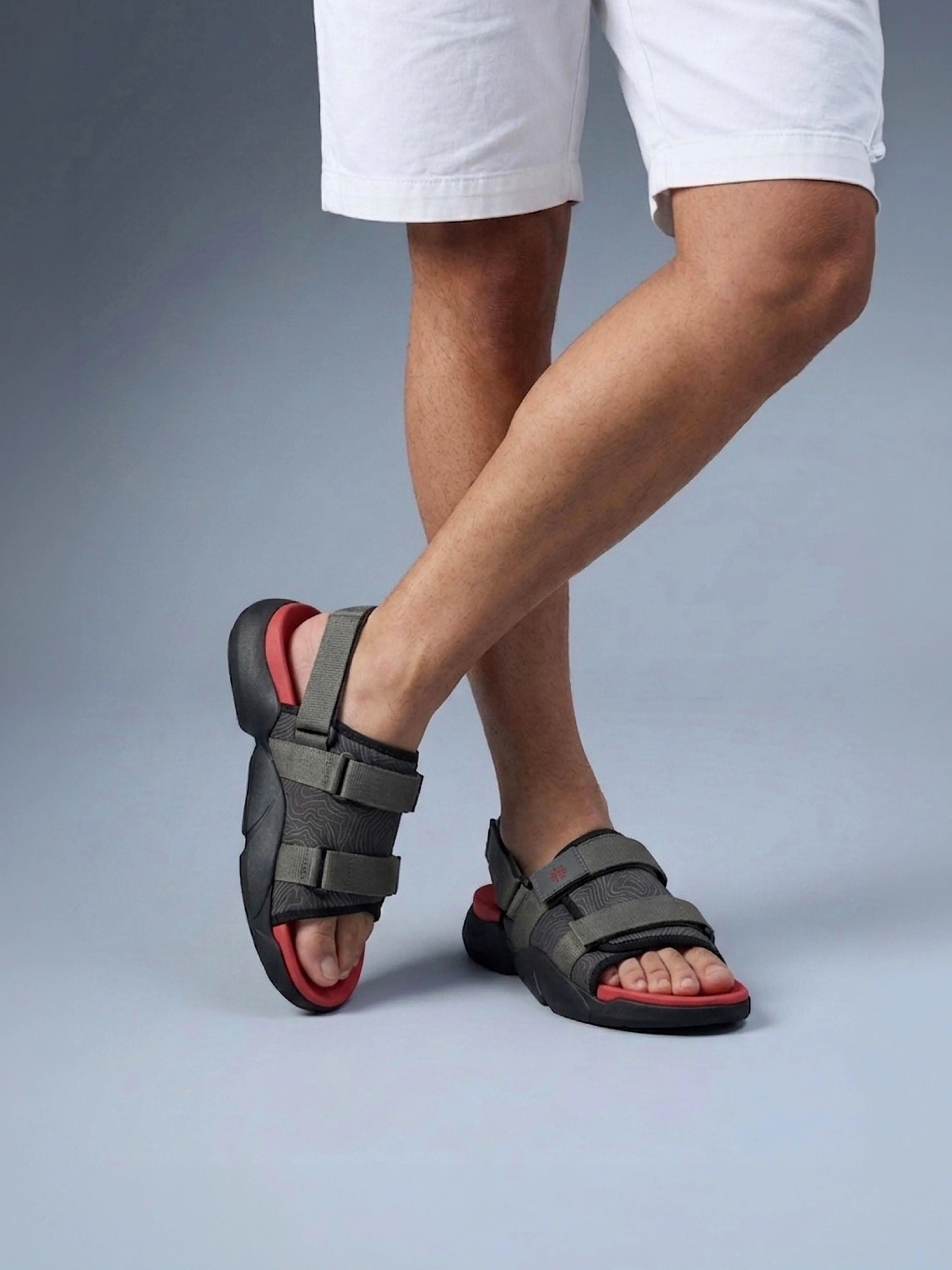 cult Men's FlexStrap Sandals - Black - Image 7