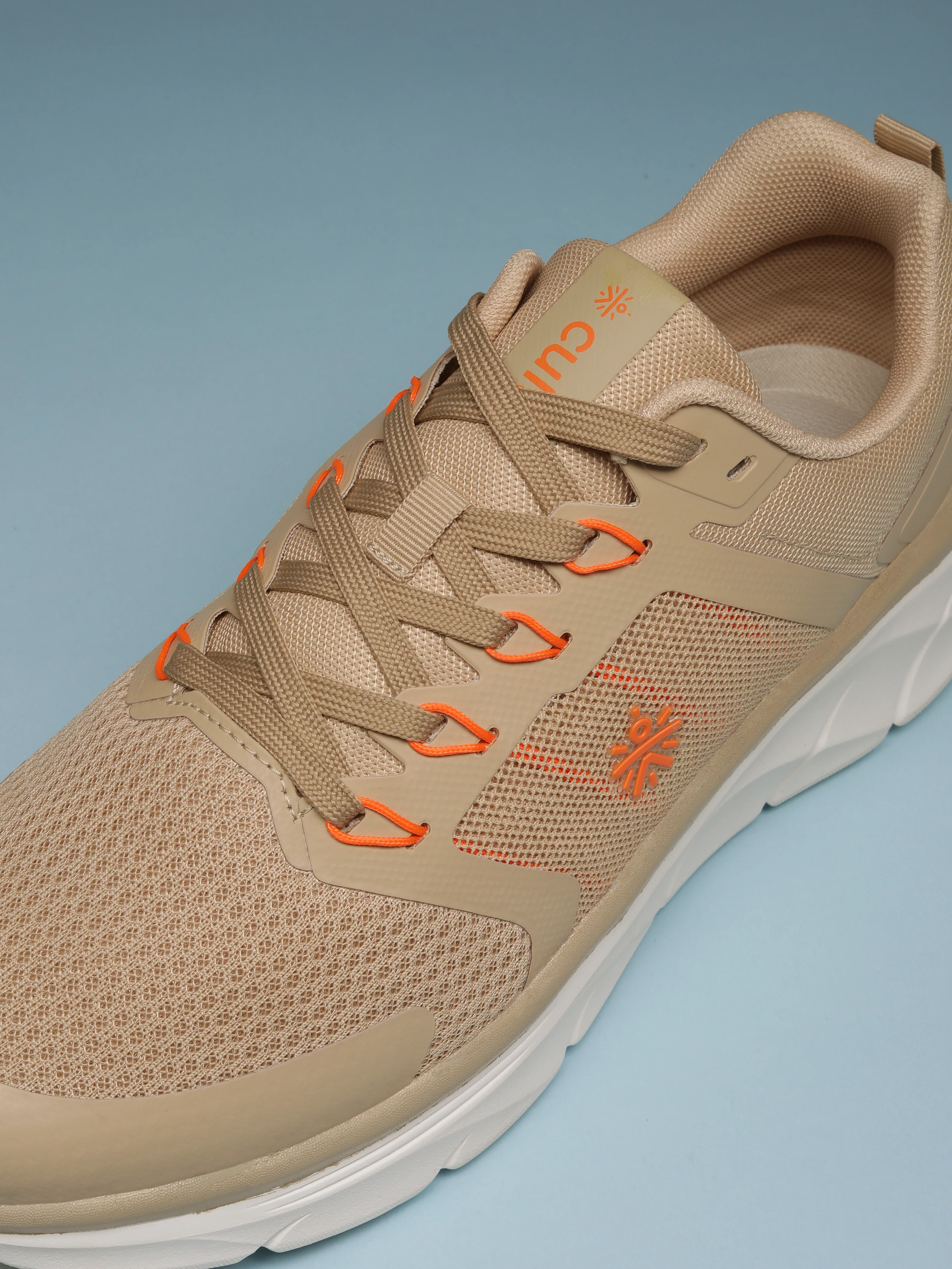 cult Men's Flint Running Shoes - Beige - Image 8