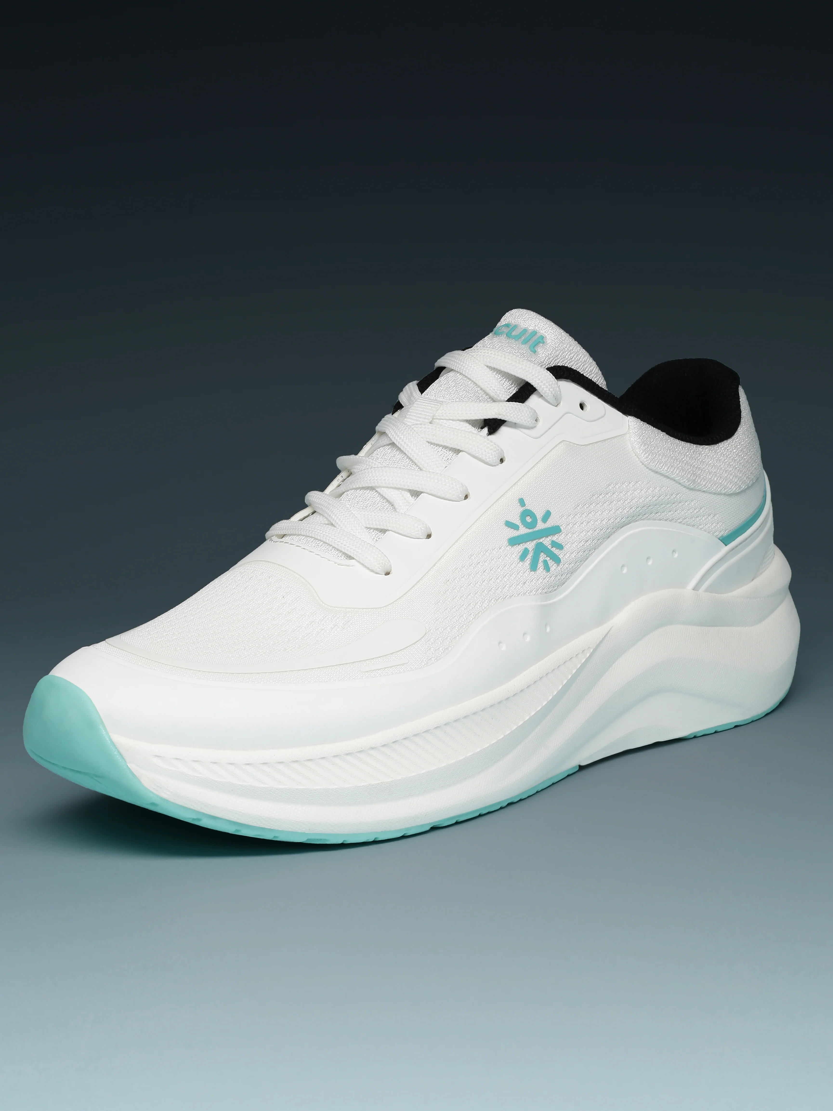 cult Men's FlowPro Walking Shoes - White/Sea Green - Image 4