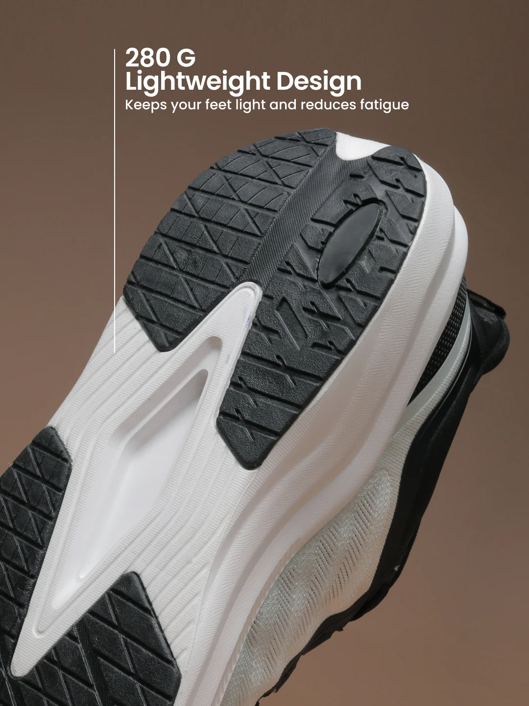 cult Men's Flowtech Running Shoes - Grey/Black - Image 5