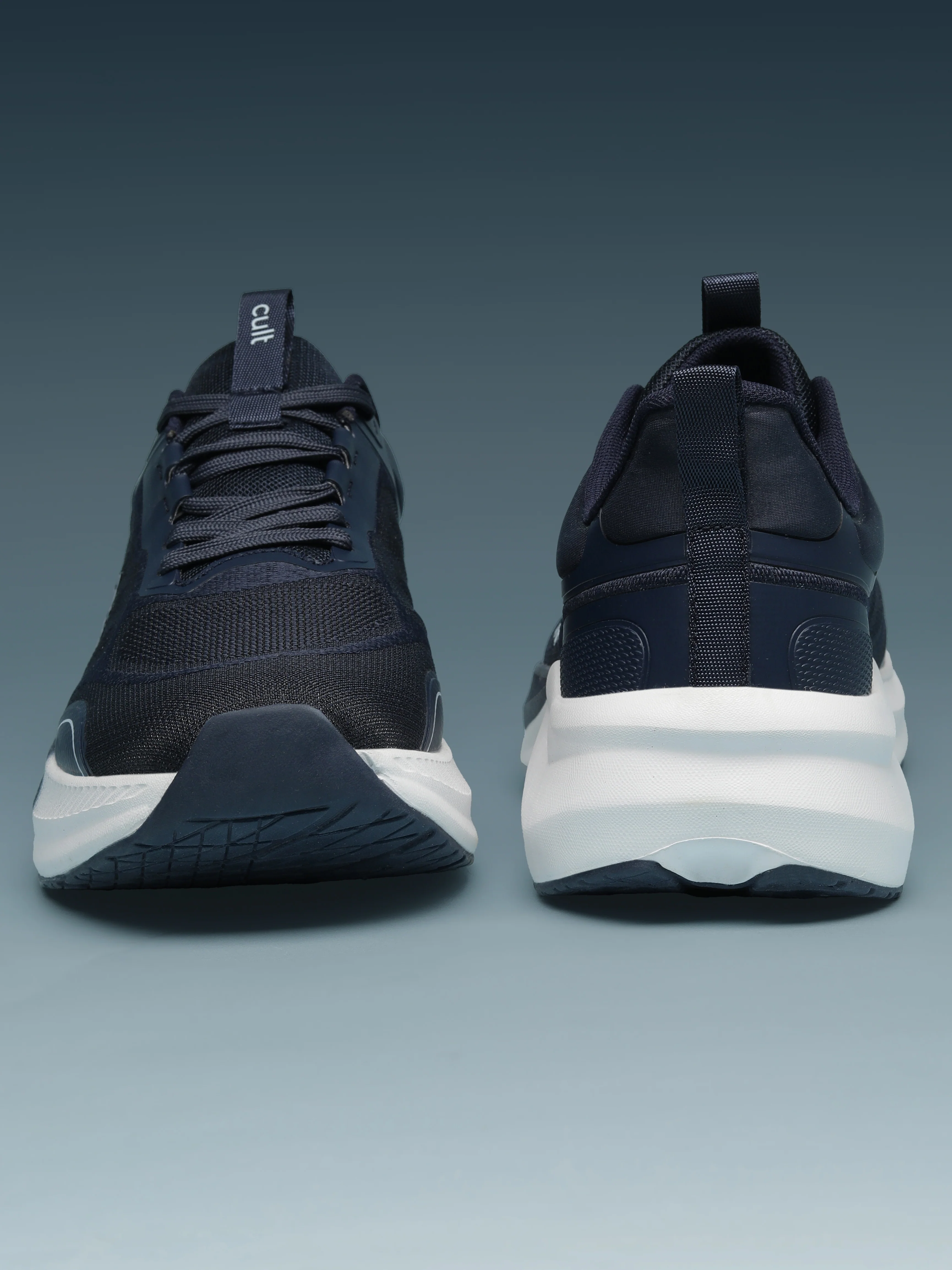 cult Men's Flowtech Running Shoes - Navy/Ice Blue - Image 10