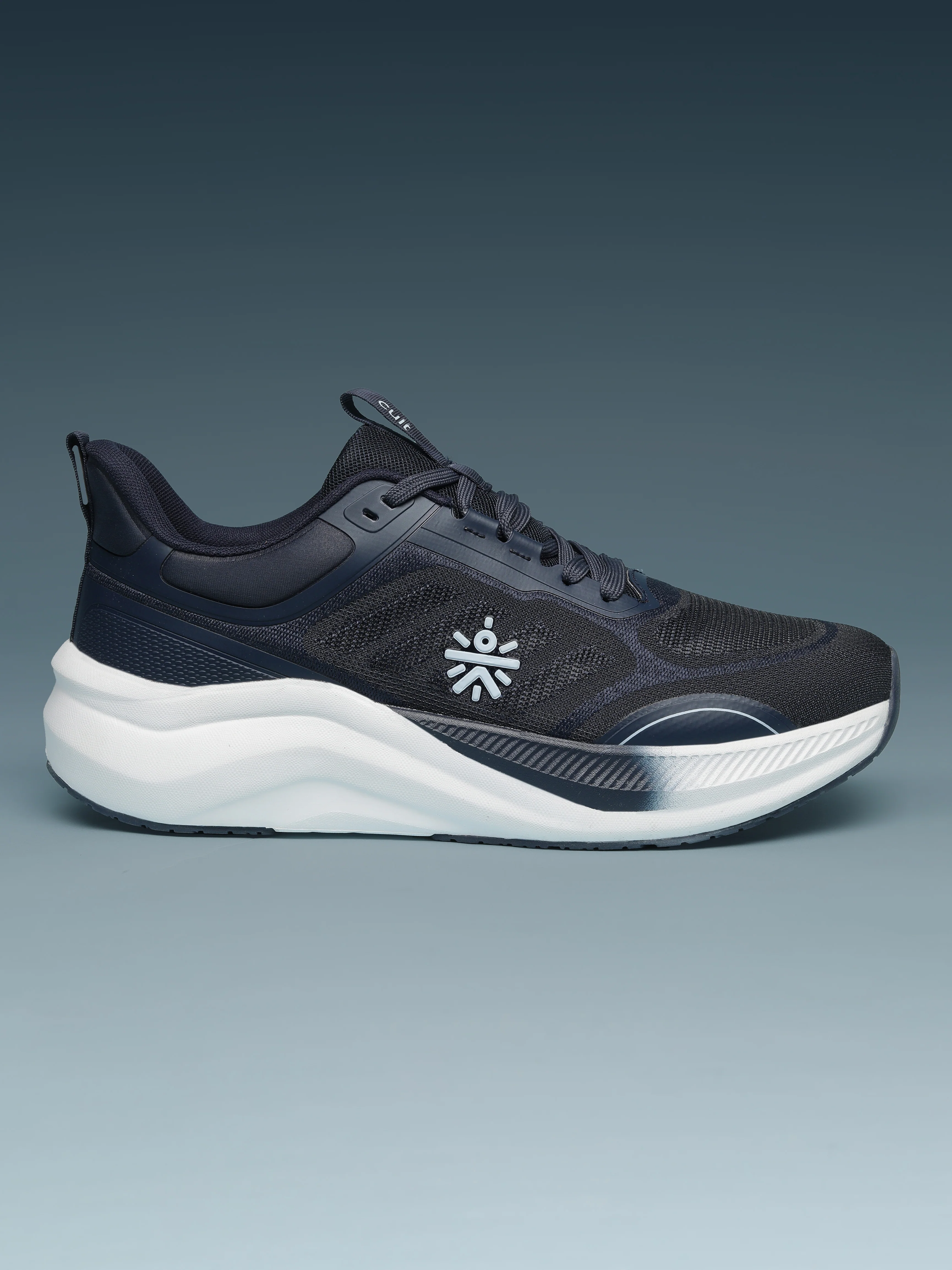 cult Men's Flowtech Running Shoes - Navy/Ice Blue - Image 3