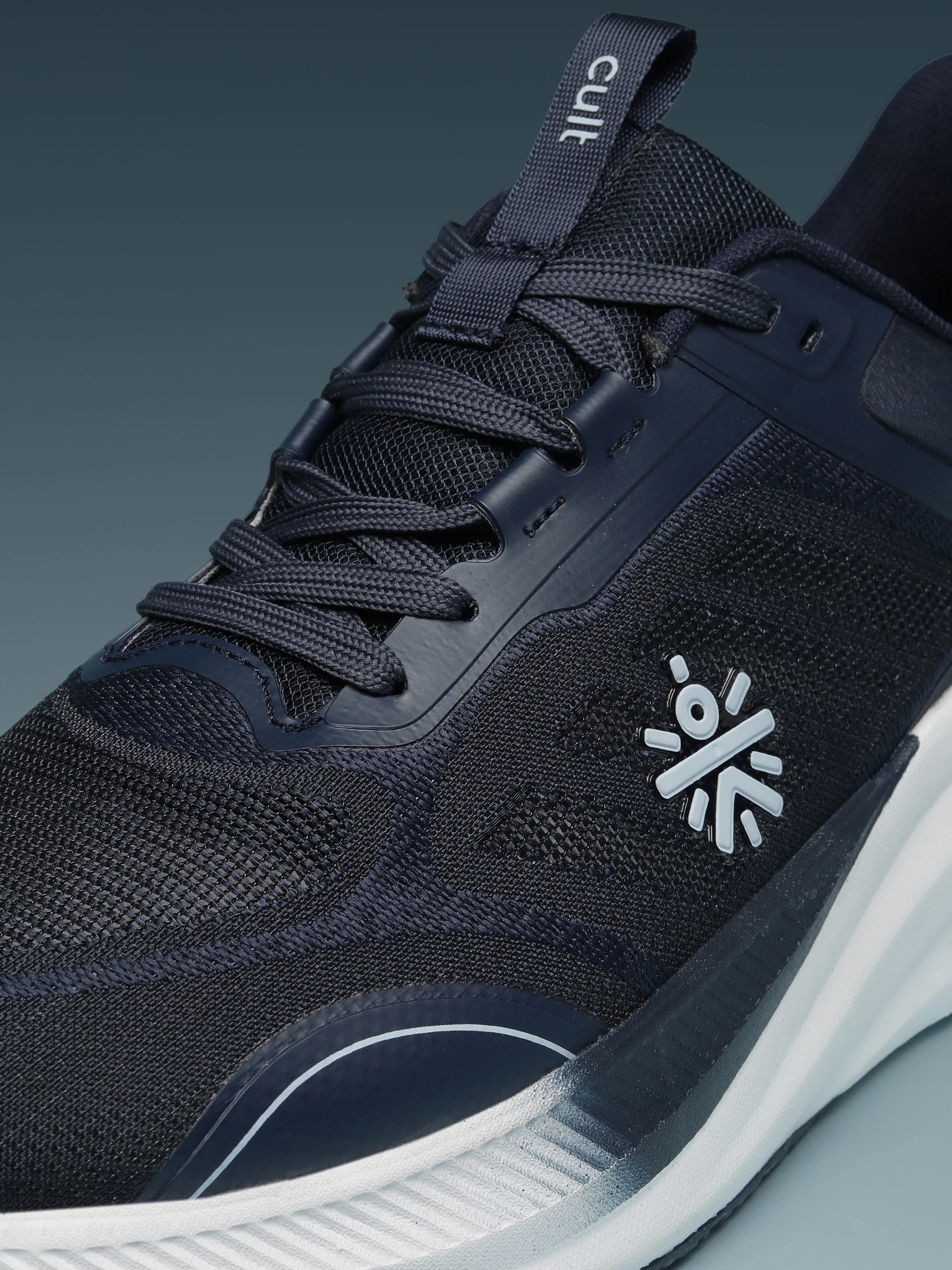 cult Men's Flowtech Running Shoes - Navy/Ice Blue - Image 8