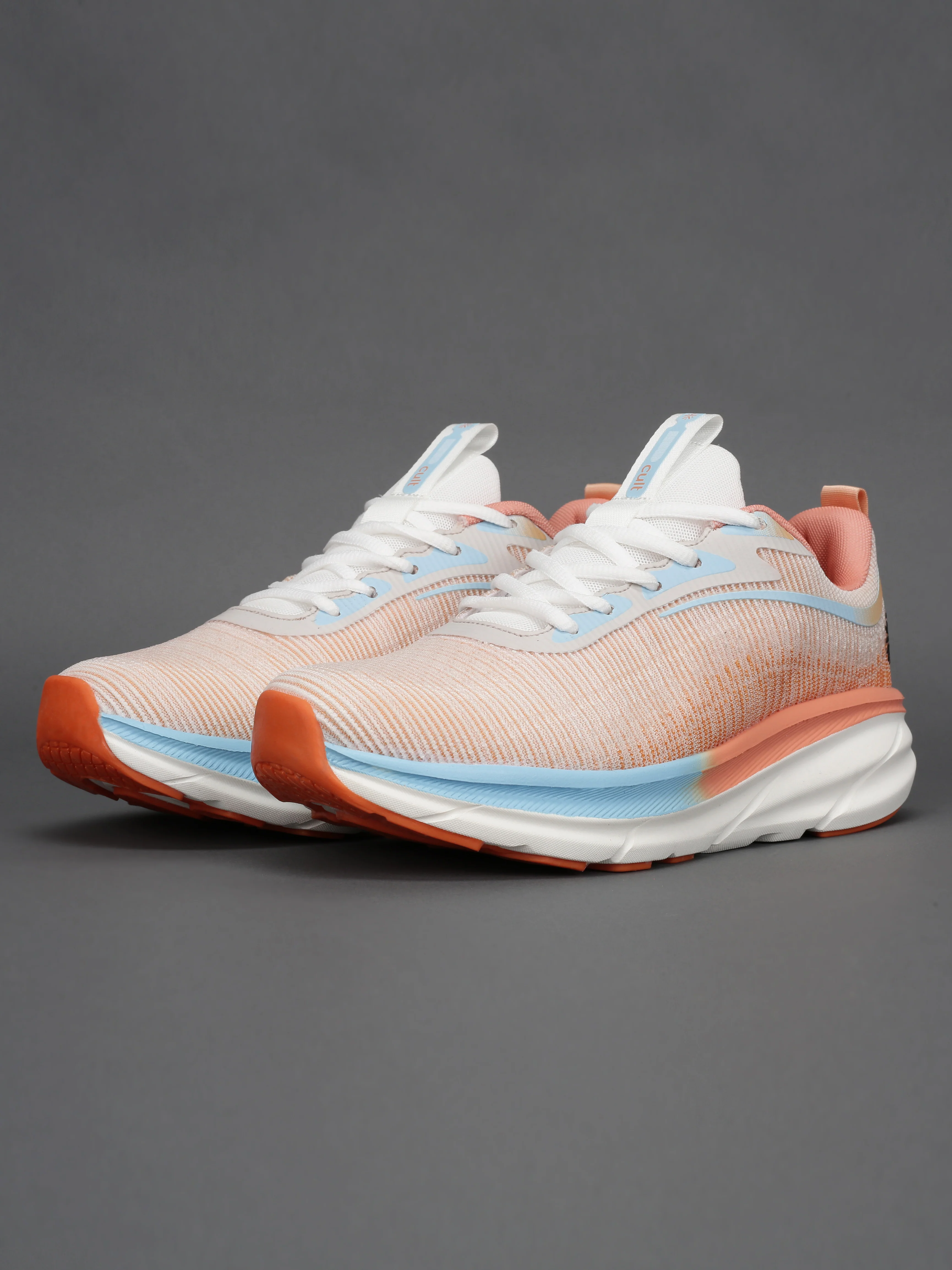 cult Men's Flytor Running Shoes - L. Peach/Ice Blue - Image 11