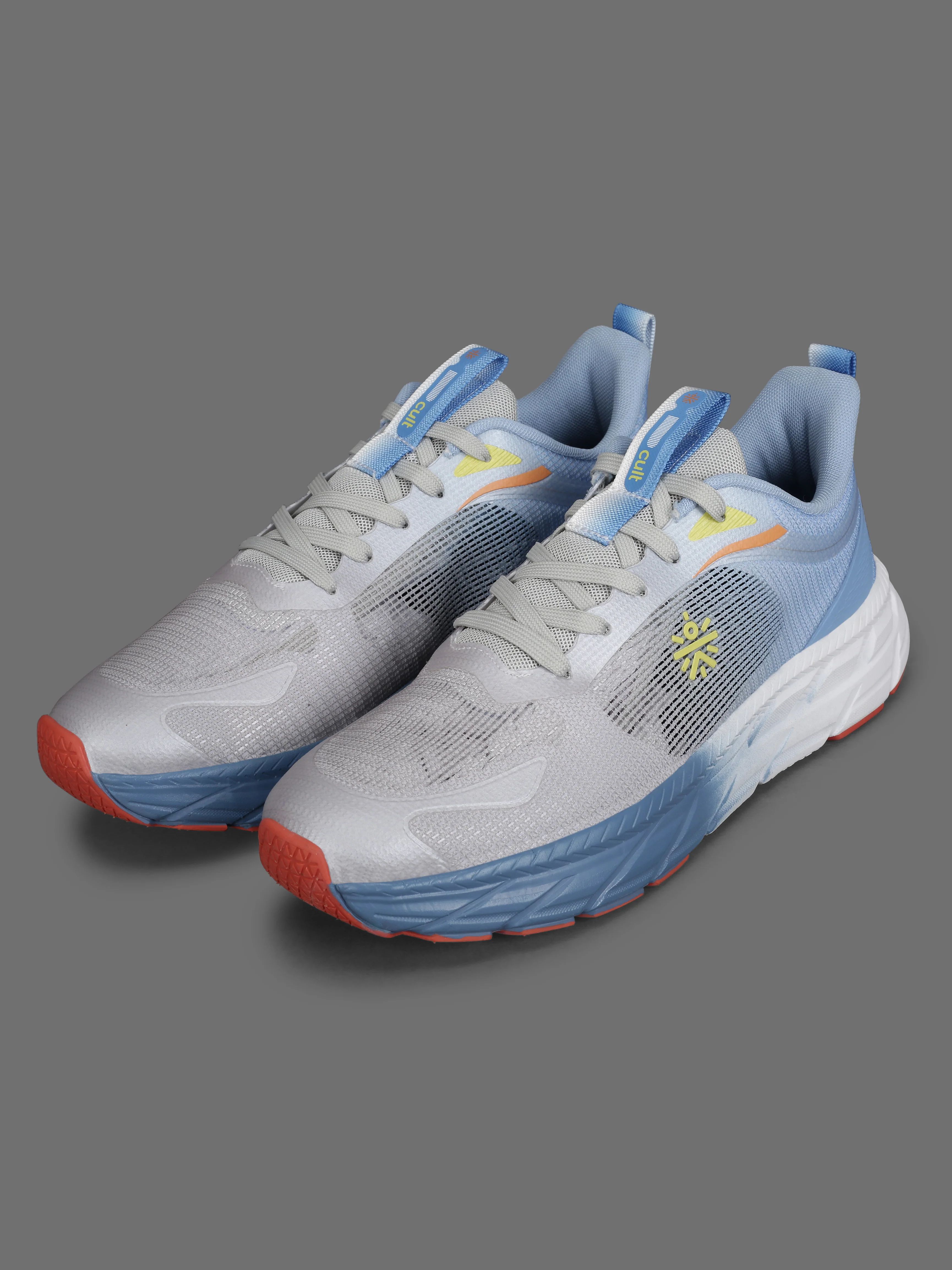 cult Men's Fortis Casual Shoes - Grey & Blue - Image 10