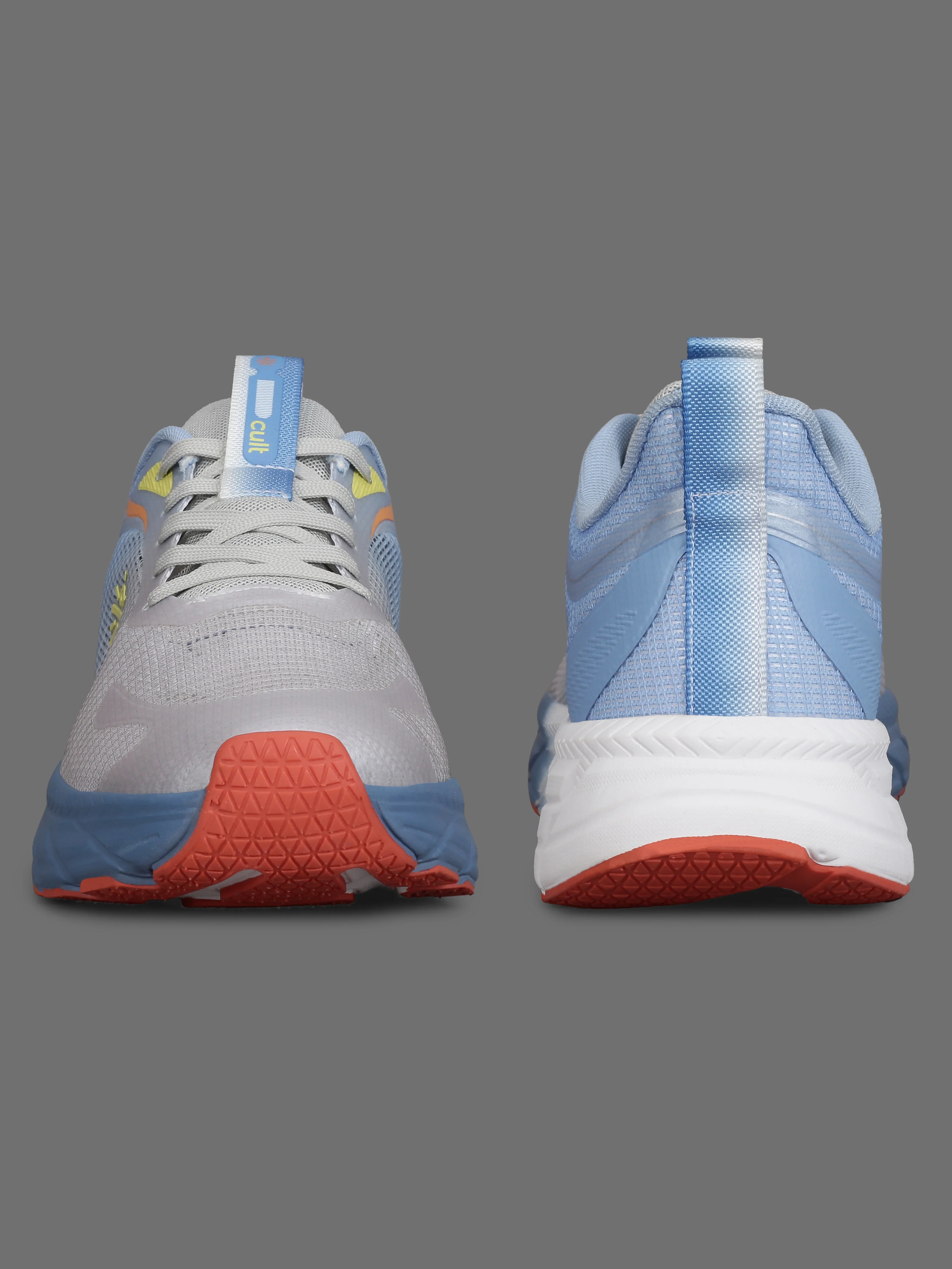 cult Men's Fortis Casual Shoes - Grey & Blue - Image 7