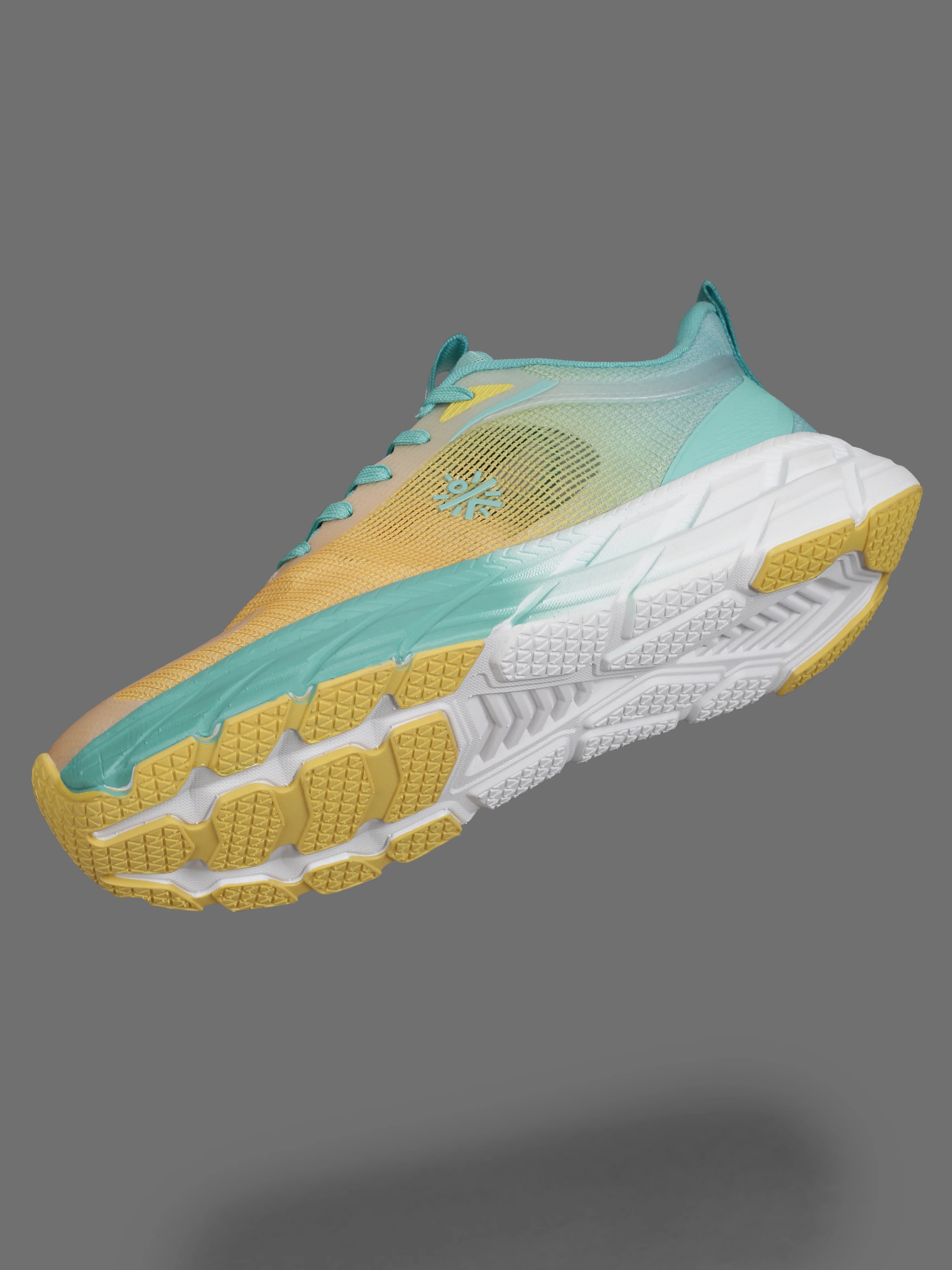 cult Men's Fortis Casual Shoes - Yellow/Mint Green - Image 13