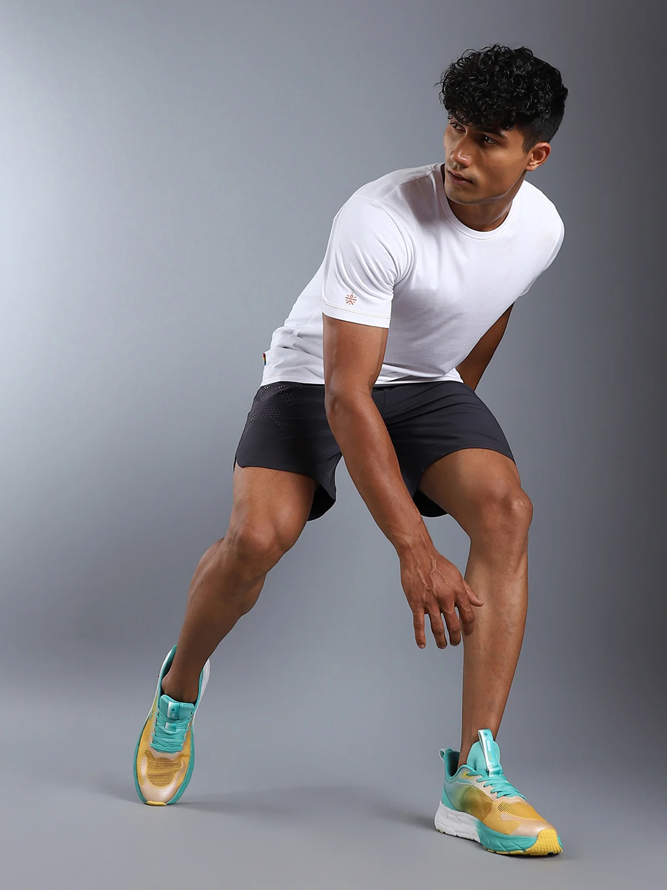 cult Men's Fortis Casual Shoes - Yellow/Mint Green - Image 3