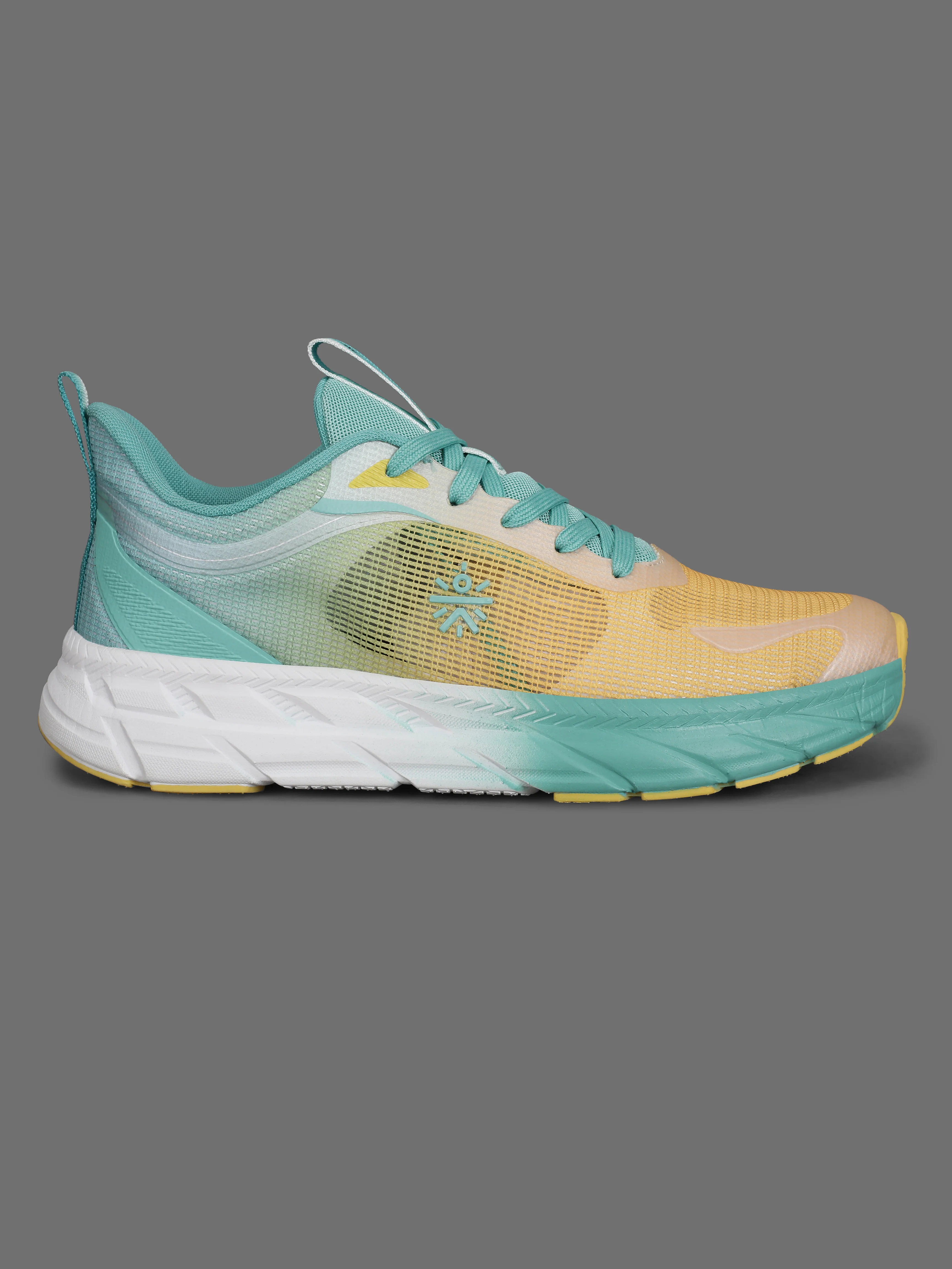 cult Men's Fortis Casual Shoes - Yellow/Mint Green - Image 4
