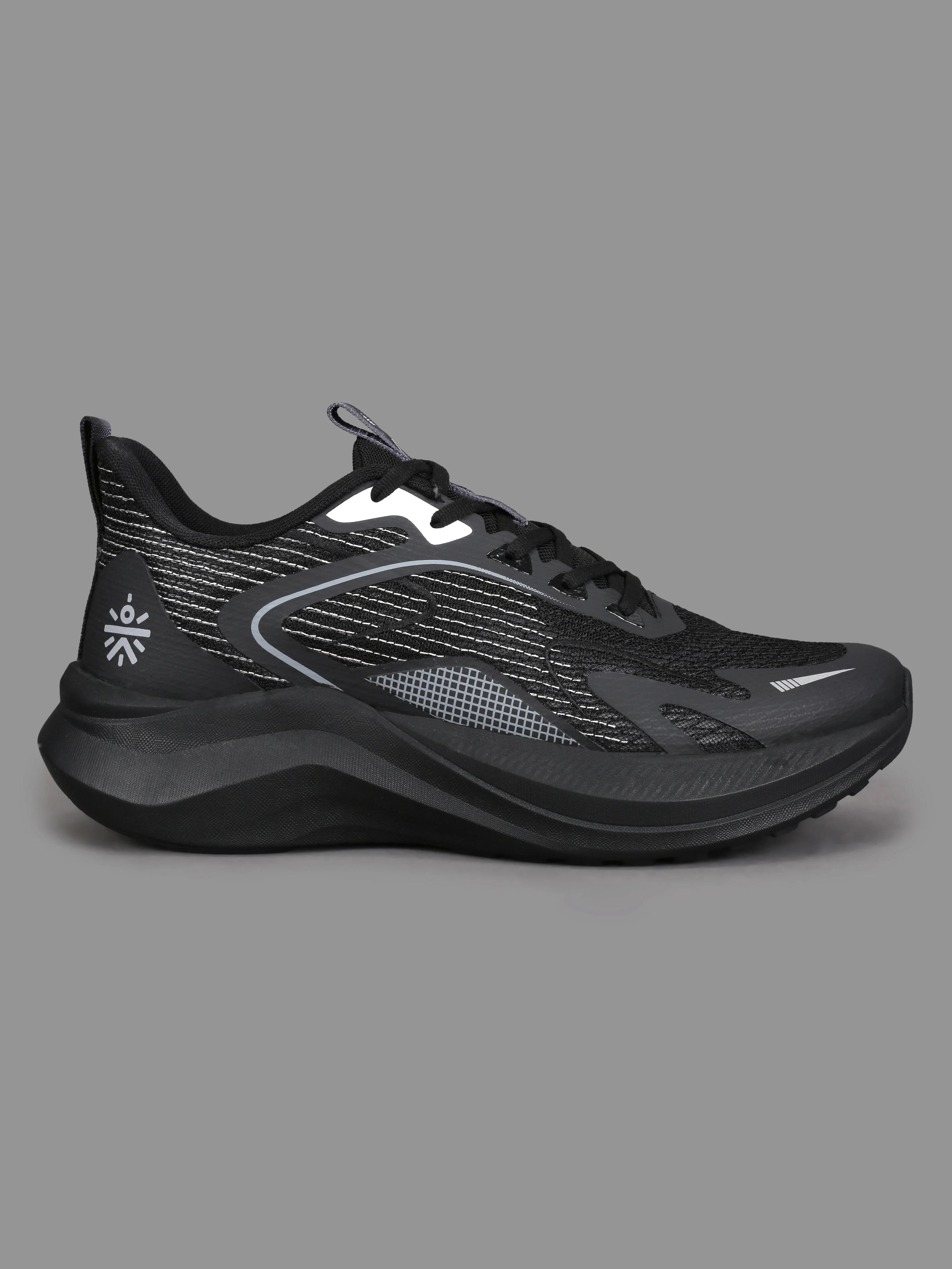 cult Men's GlaciusX Running Shoes - Black - Image 4