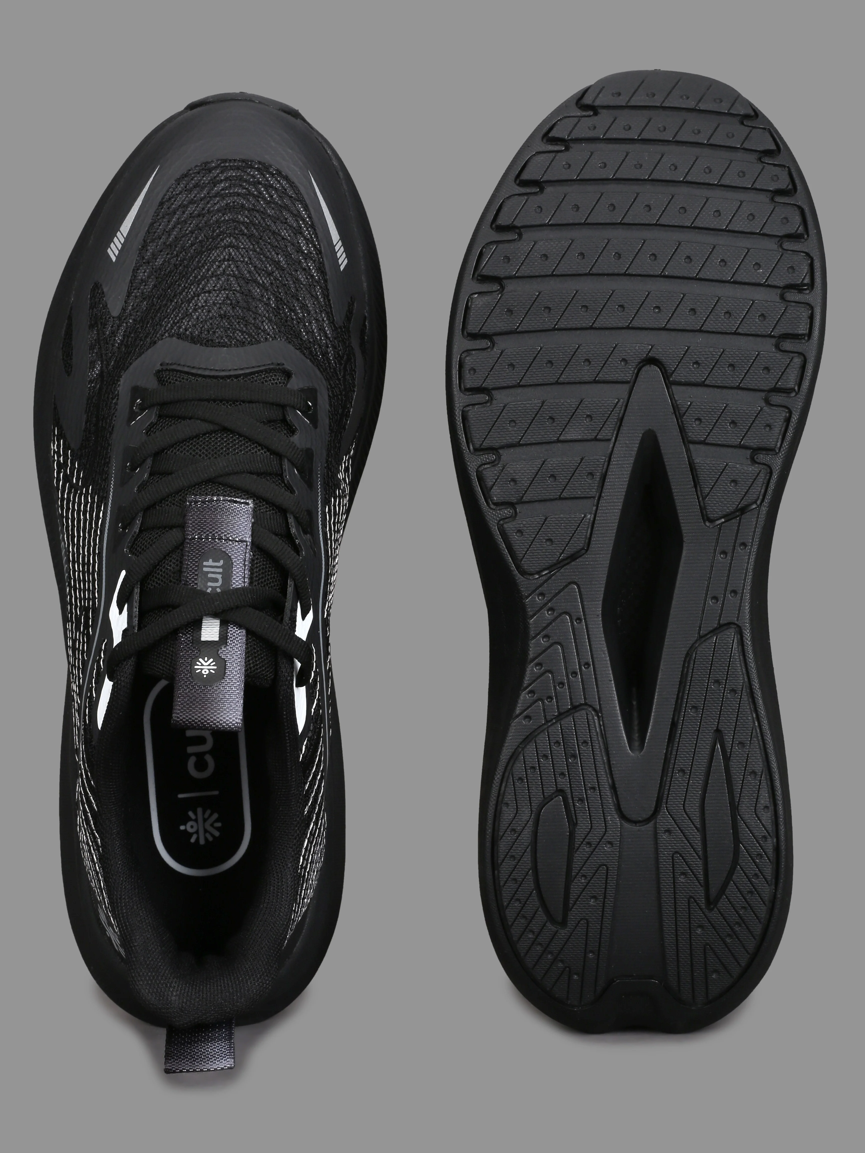 cult Men's GlaciusX Running Shoes - Black - Image 6