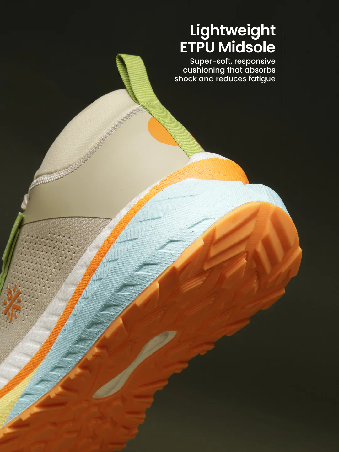 cult Men's GlideMax Trail Running Shoes - Beige - Image 6