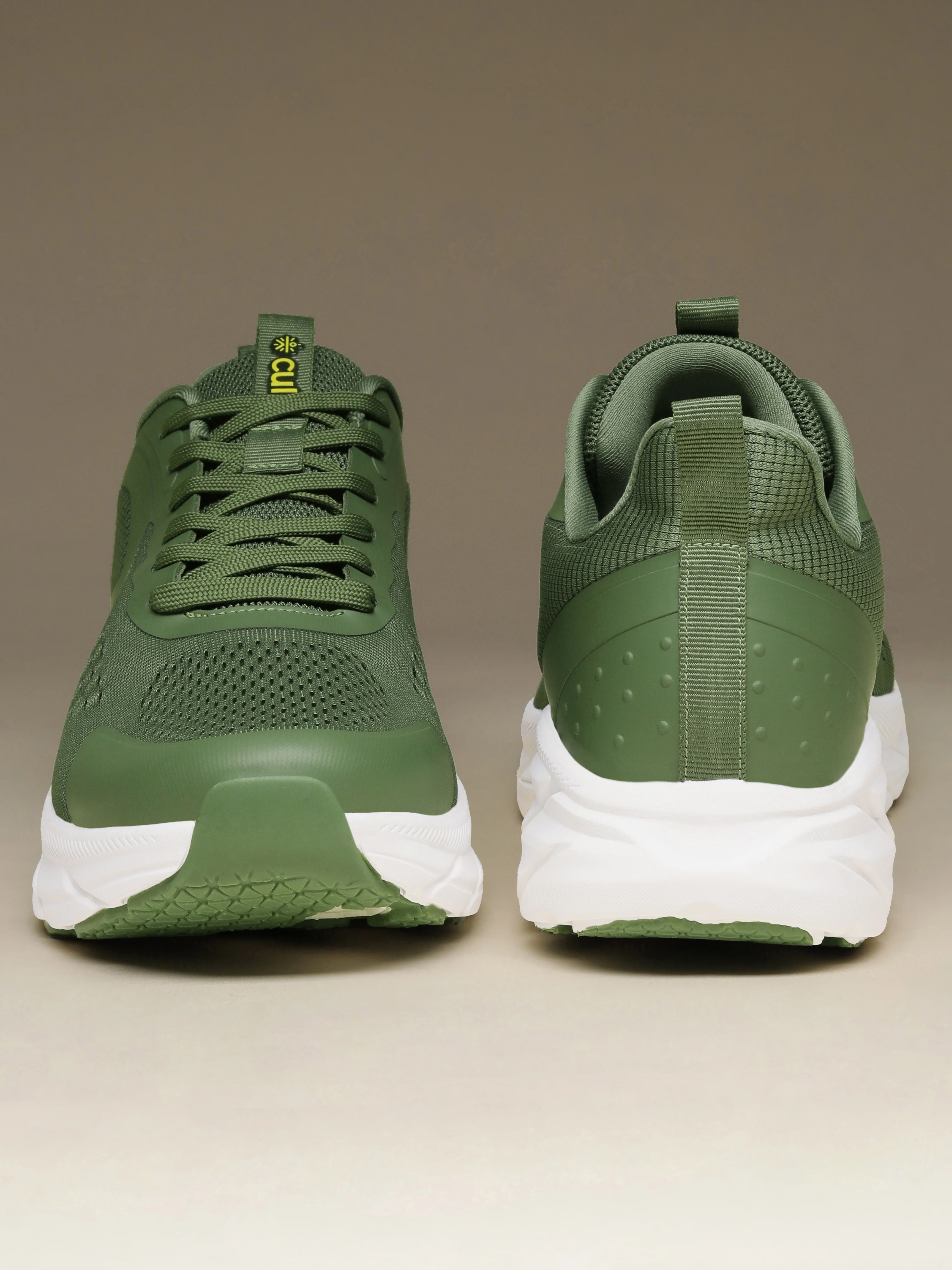 cult Men's GlideMove Running Shoes - Olive - Image 9