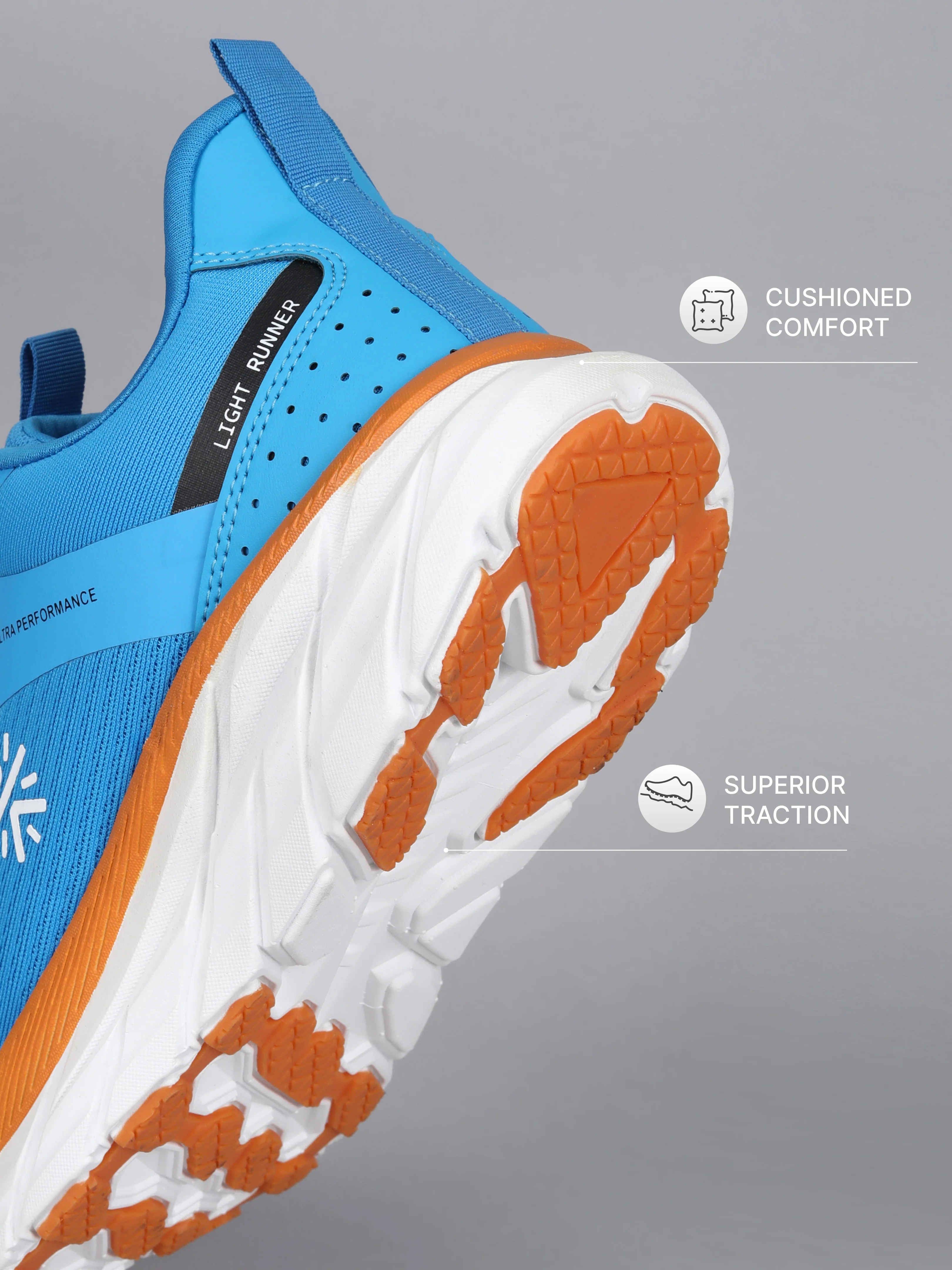 Cult Men's Hyperion Running Shoes - Sky Blue - Image 5