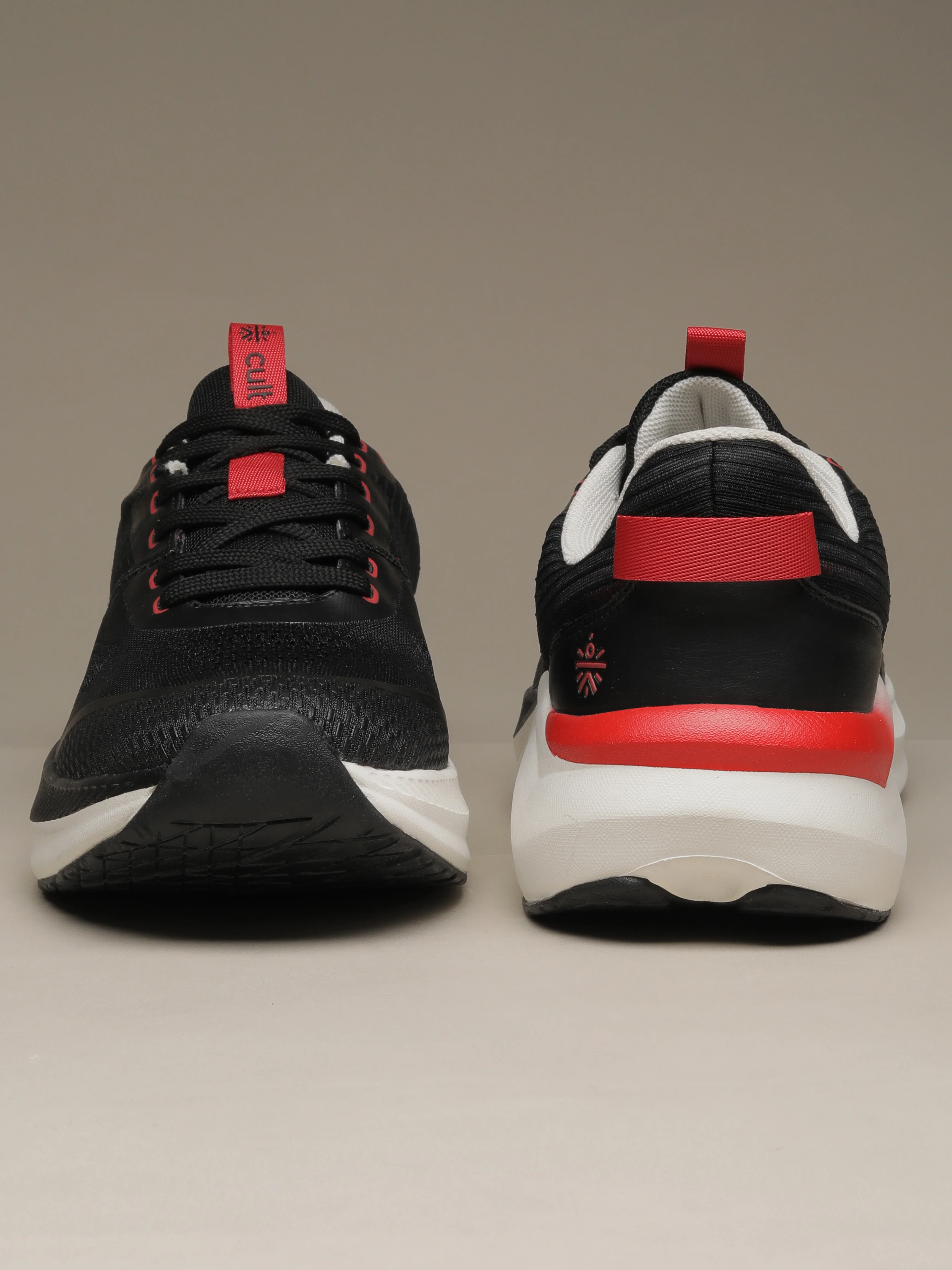 cult Men's Kairo Running Shoes - Black/Red - Image 10
