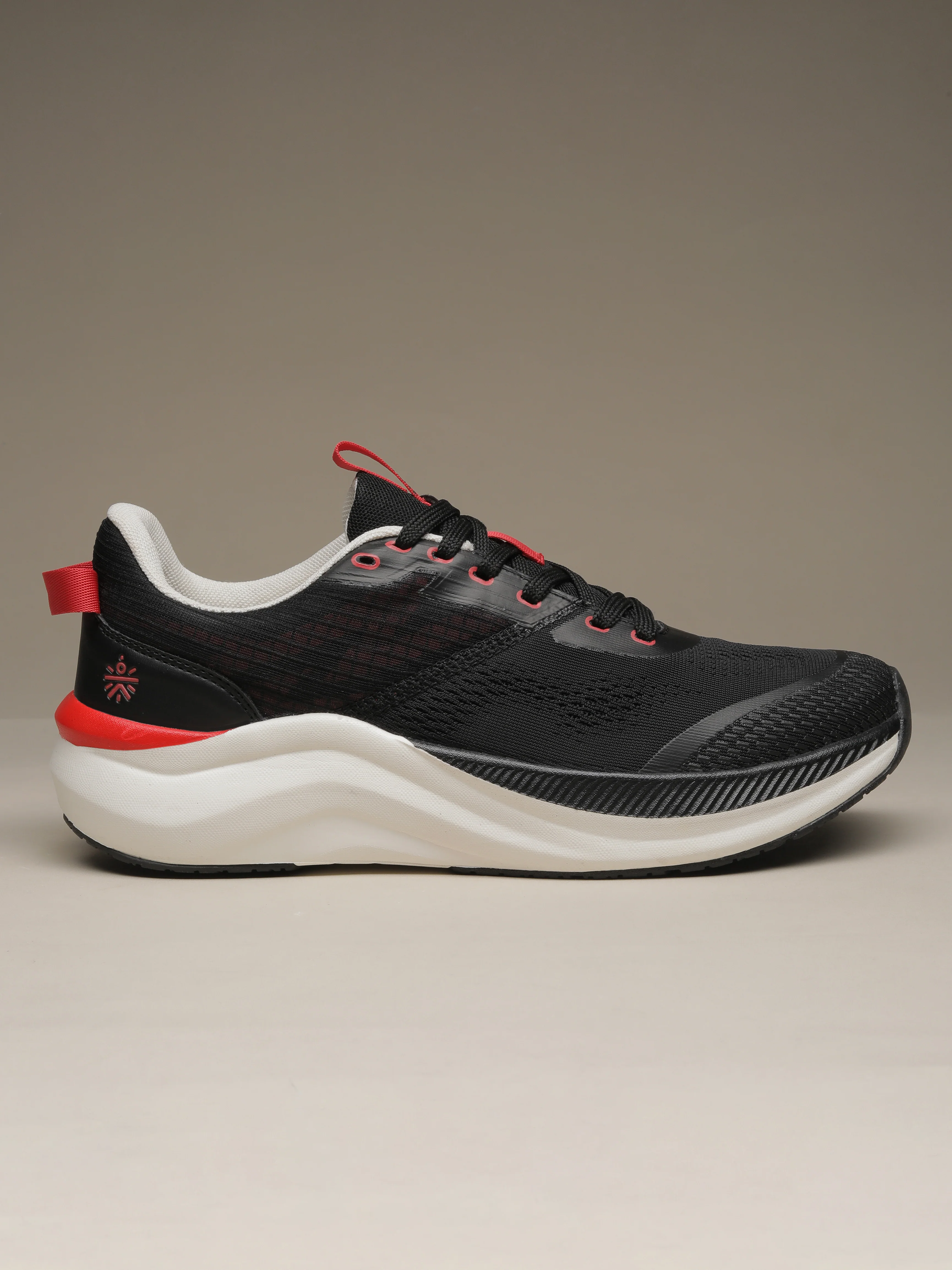 cult Men's Kairo Running Shoes - Black/Red - Image 7