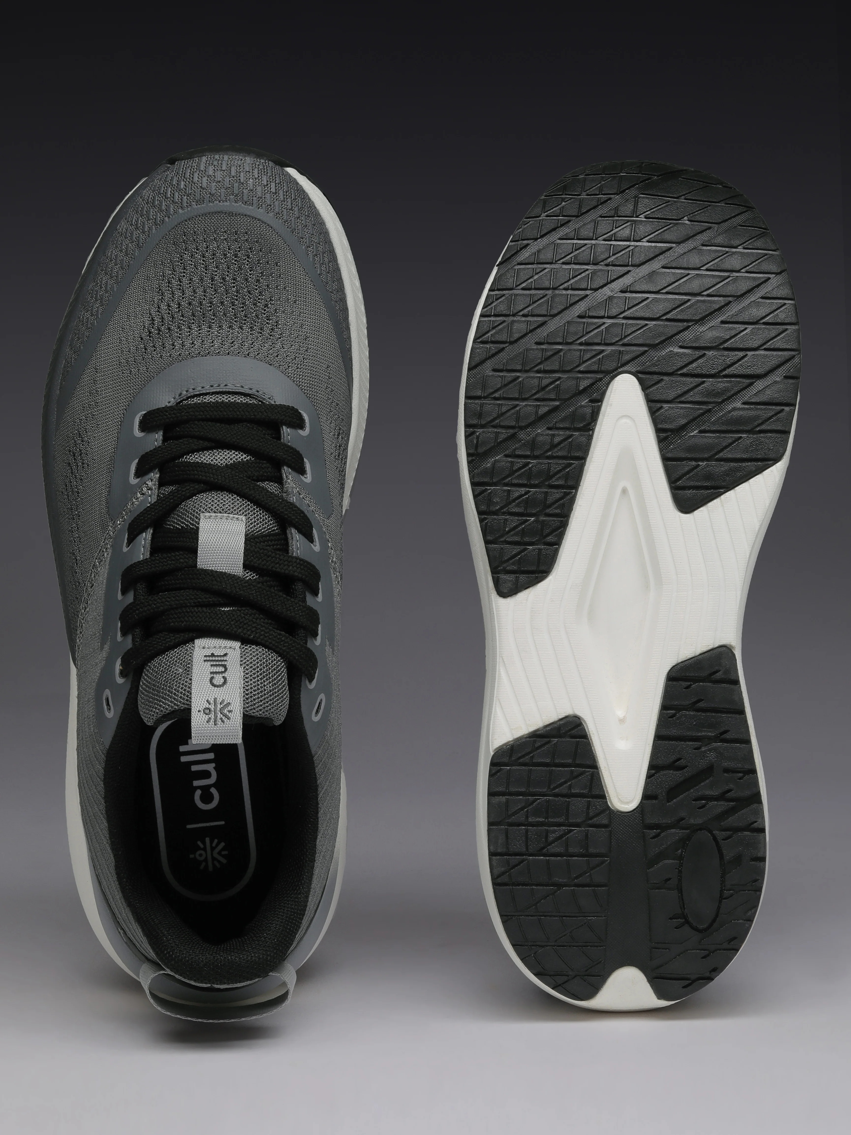 cult Men's Kairo Running Shoes - D.Grey - Image 9