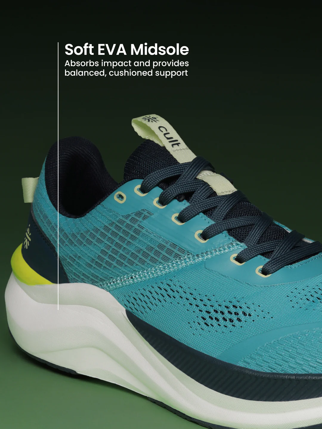 cult Men's Kairo Running Shoes - Sky Blue/Navy - Image 5