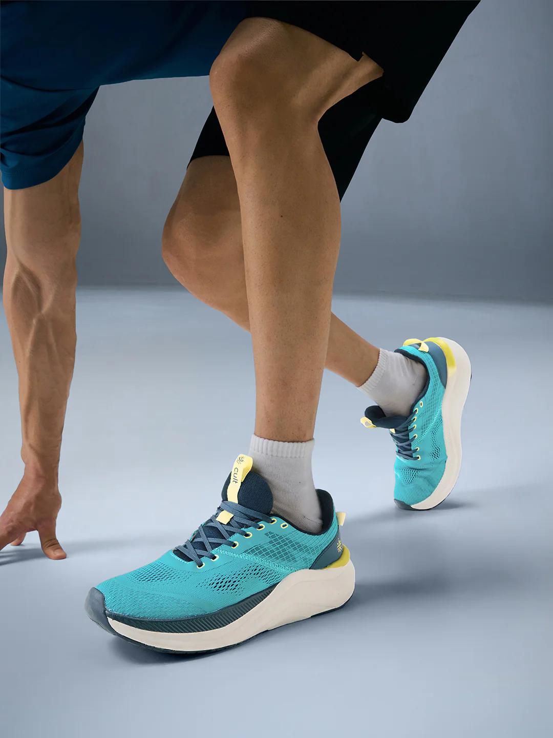 cult Men's Kairo Running Shoes - Sky Blue/Navy - Image 7