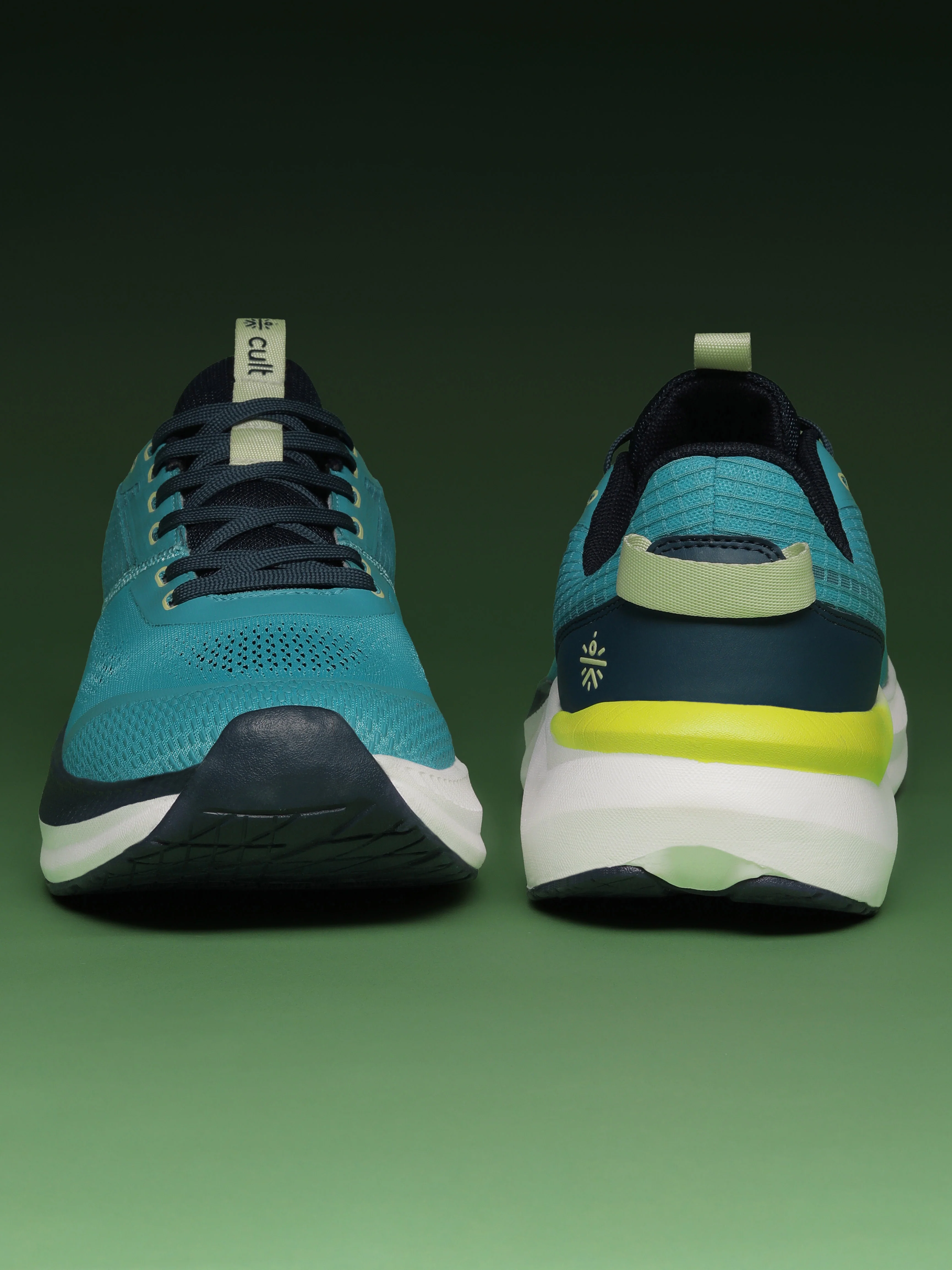 cult Men's Kairo Running Shoes - Sky Blue/Navy - Image 9