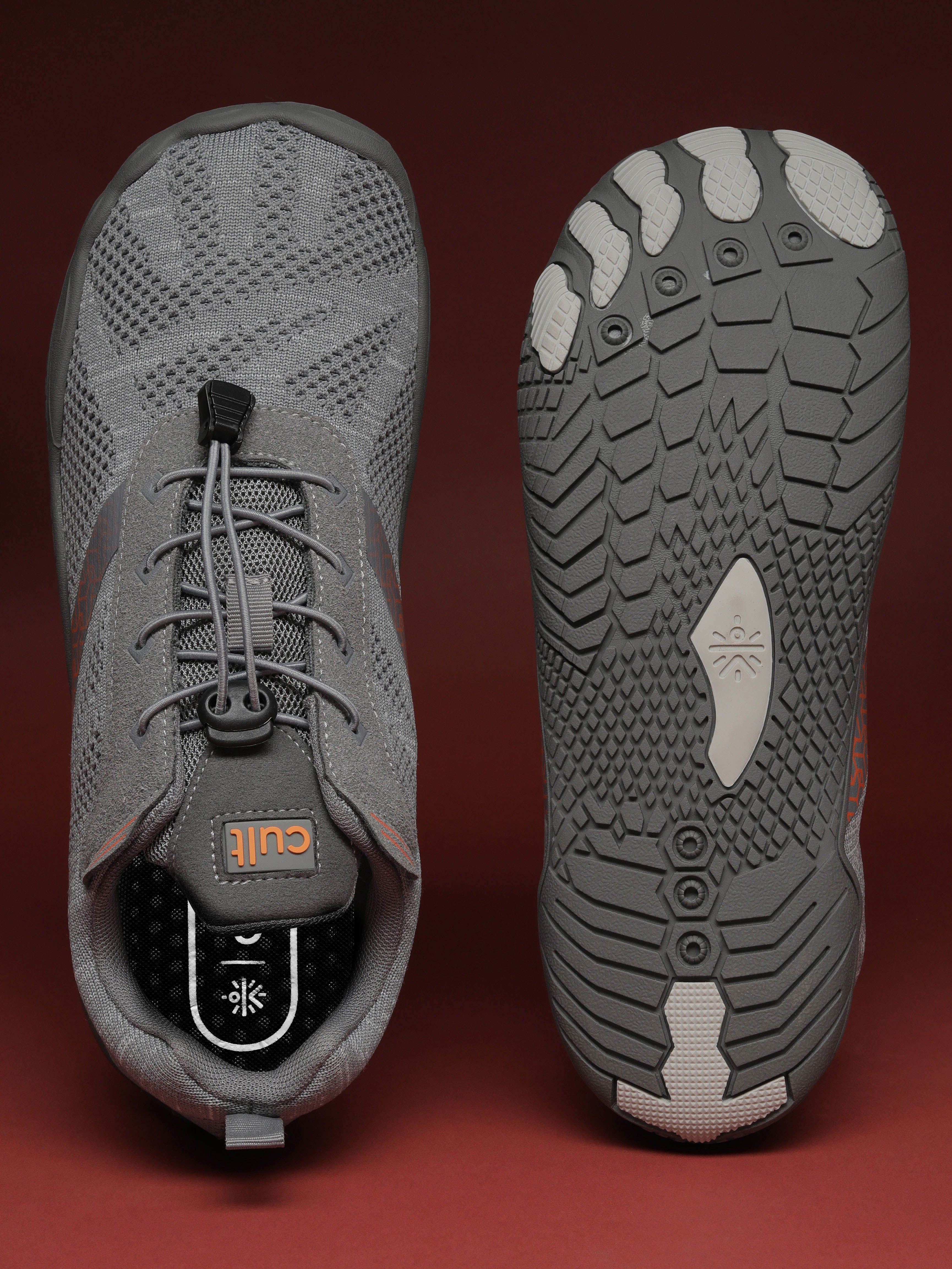 cult Men's KnitFit Barefoot Training Shoes - D.Grey - Image 4