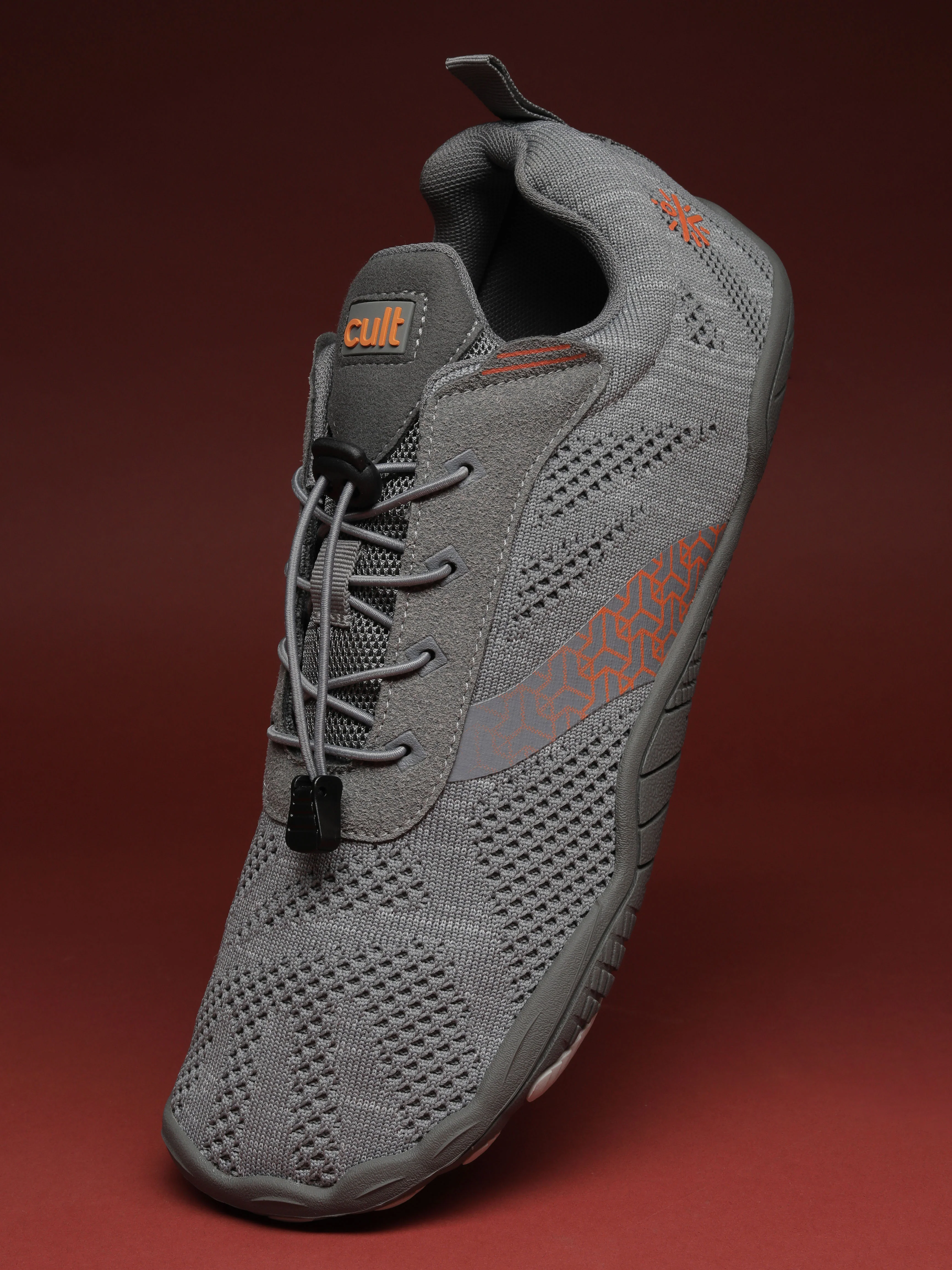 cult Men's KnitFit Barefoot Training Shoes - D.Grey - Image 5