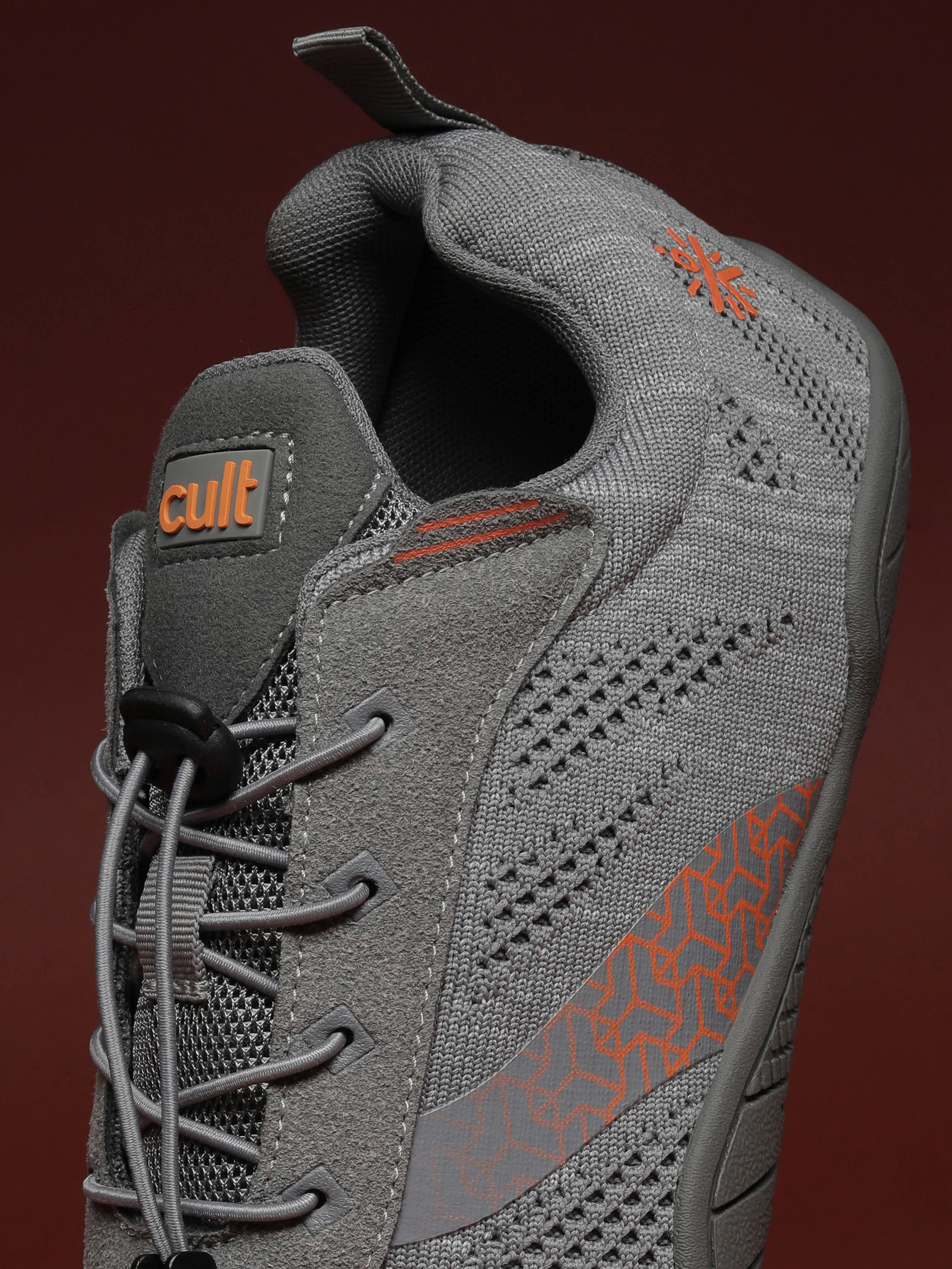 cult Men's KnitFit Barefoot Training Shoes - D.Grey - Image 8