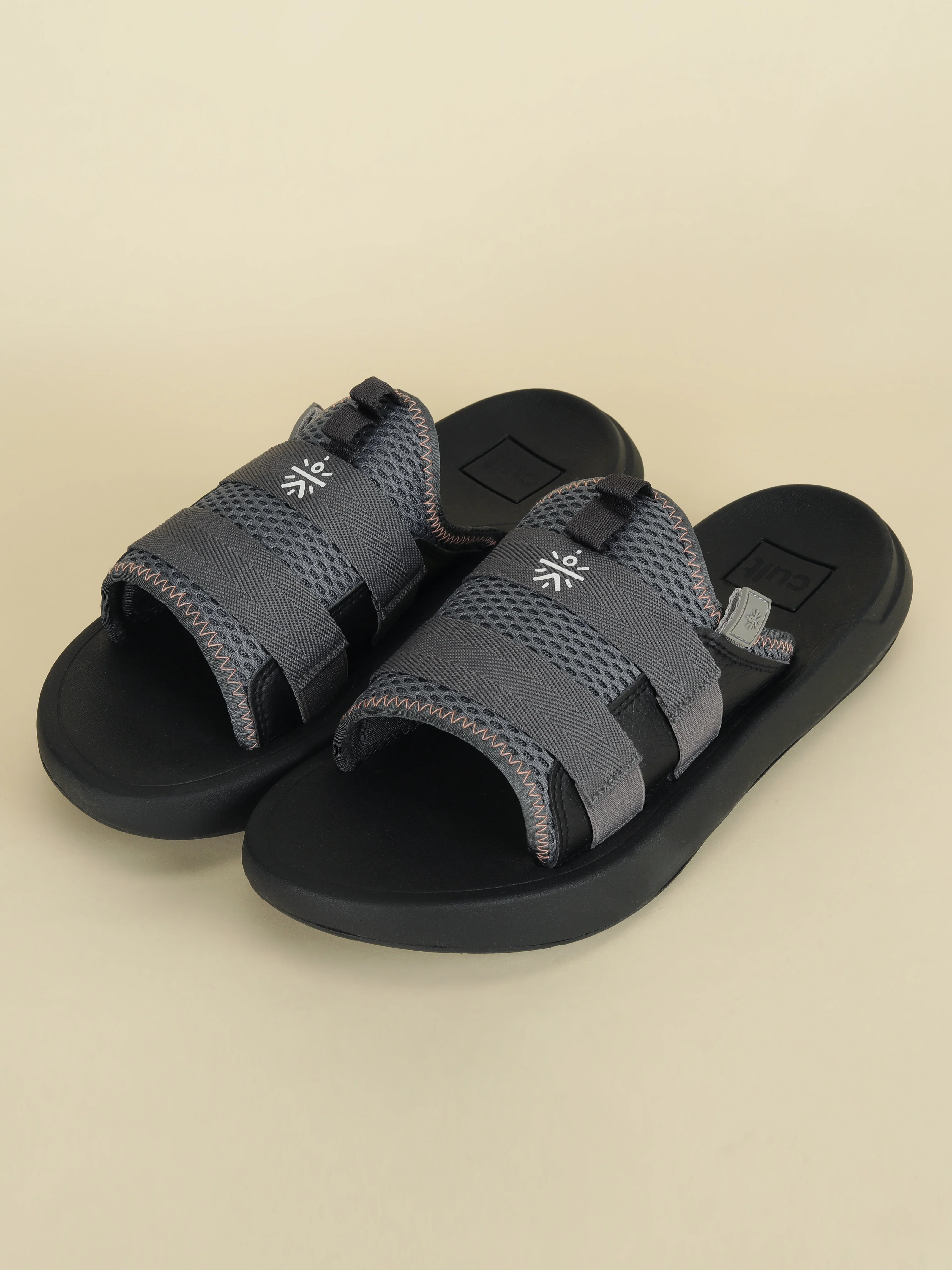 Cult Men's Koios Sliders - Black - Image 9