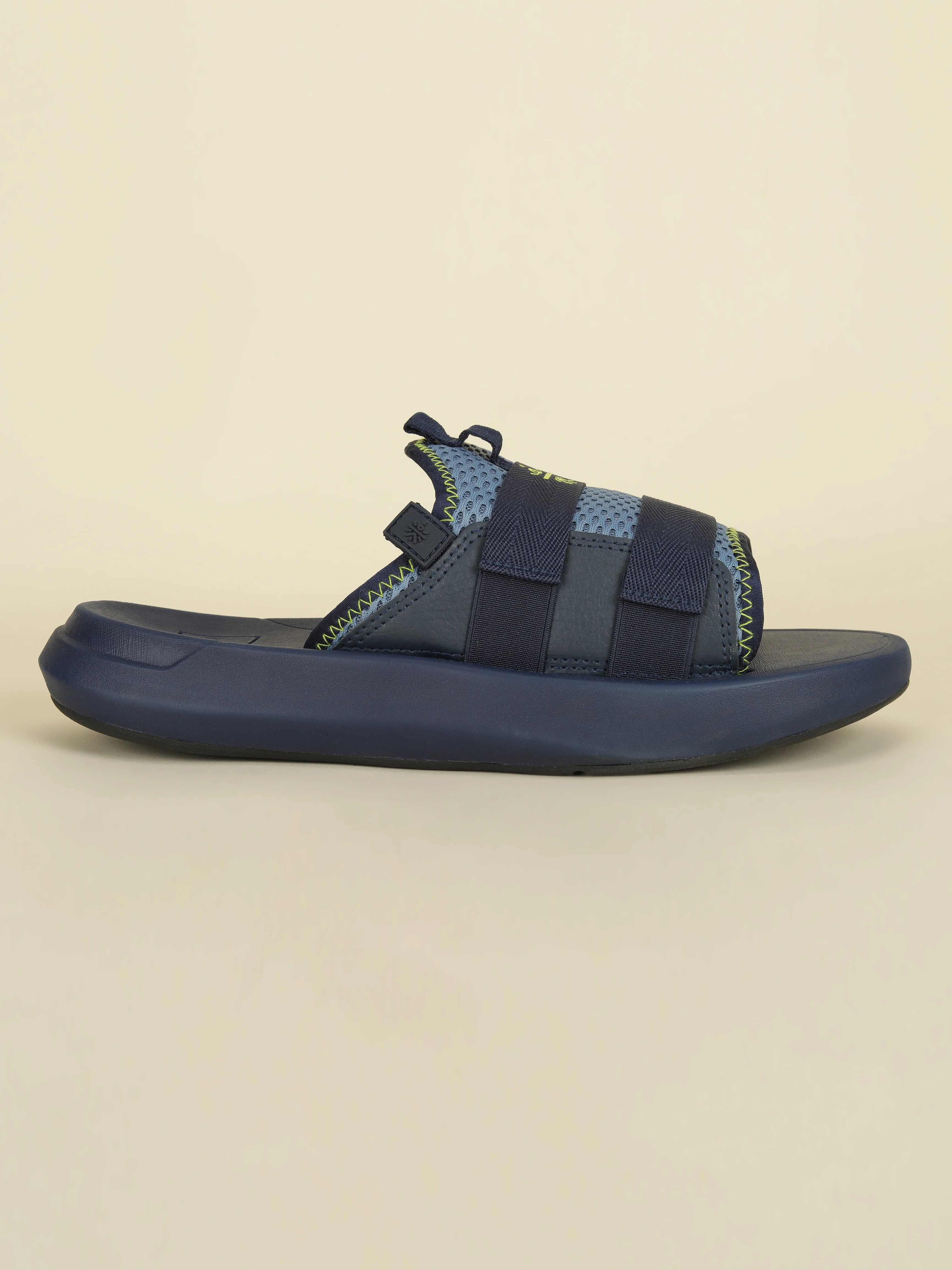 Cult Men's Koios Sliders - Navy - Image 3