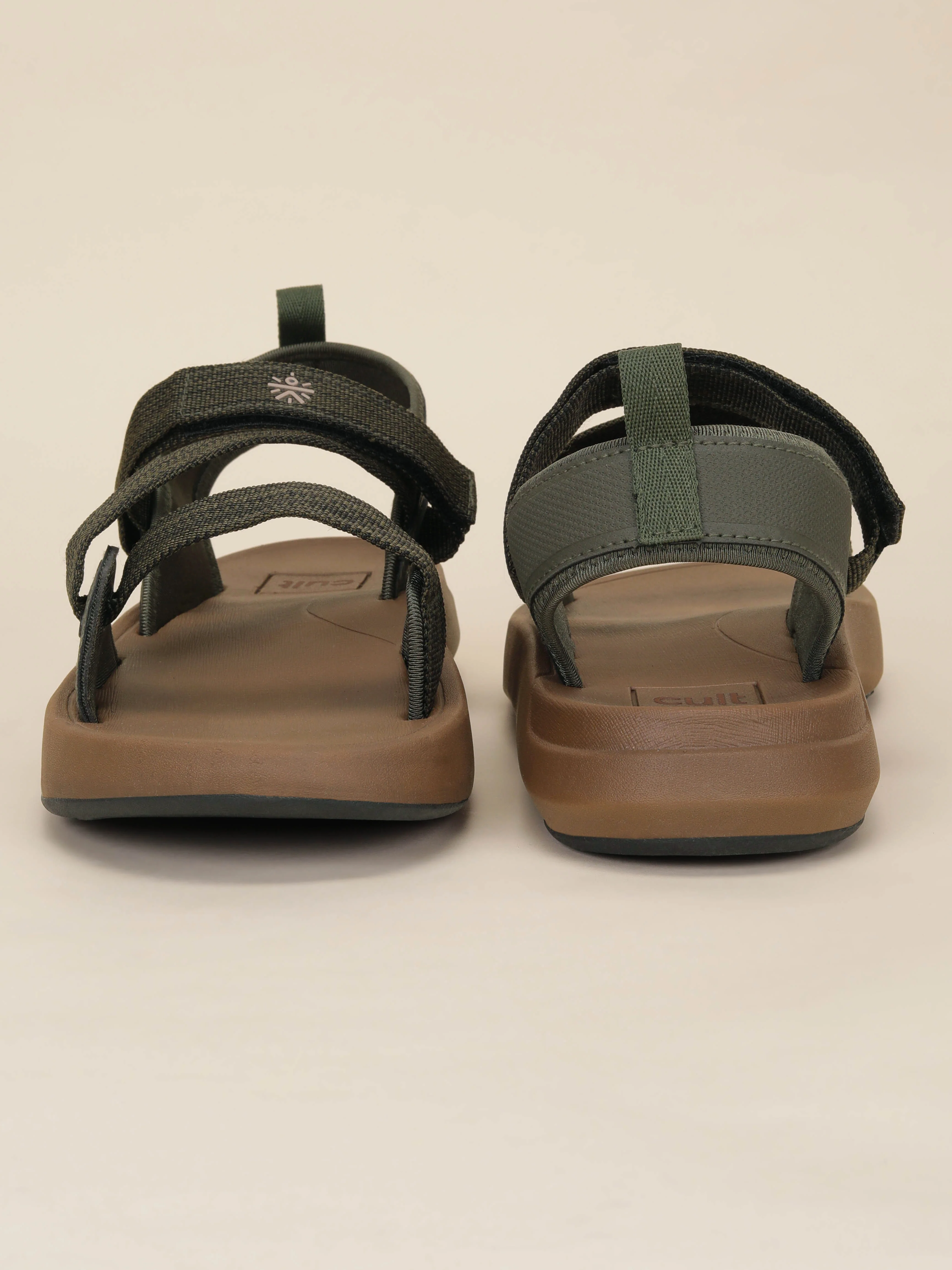 cult Men's Krios Sandals - Olive - Image 9