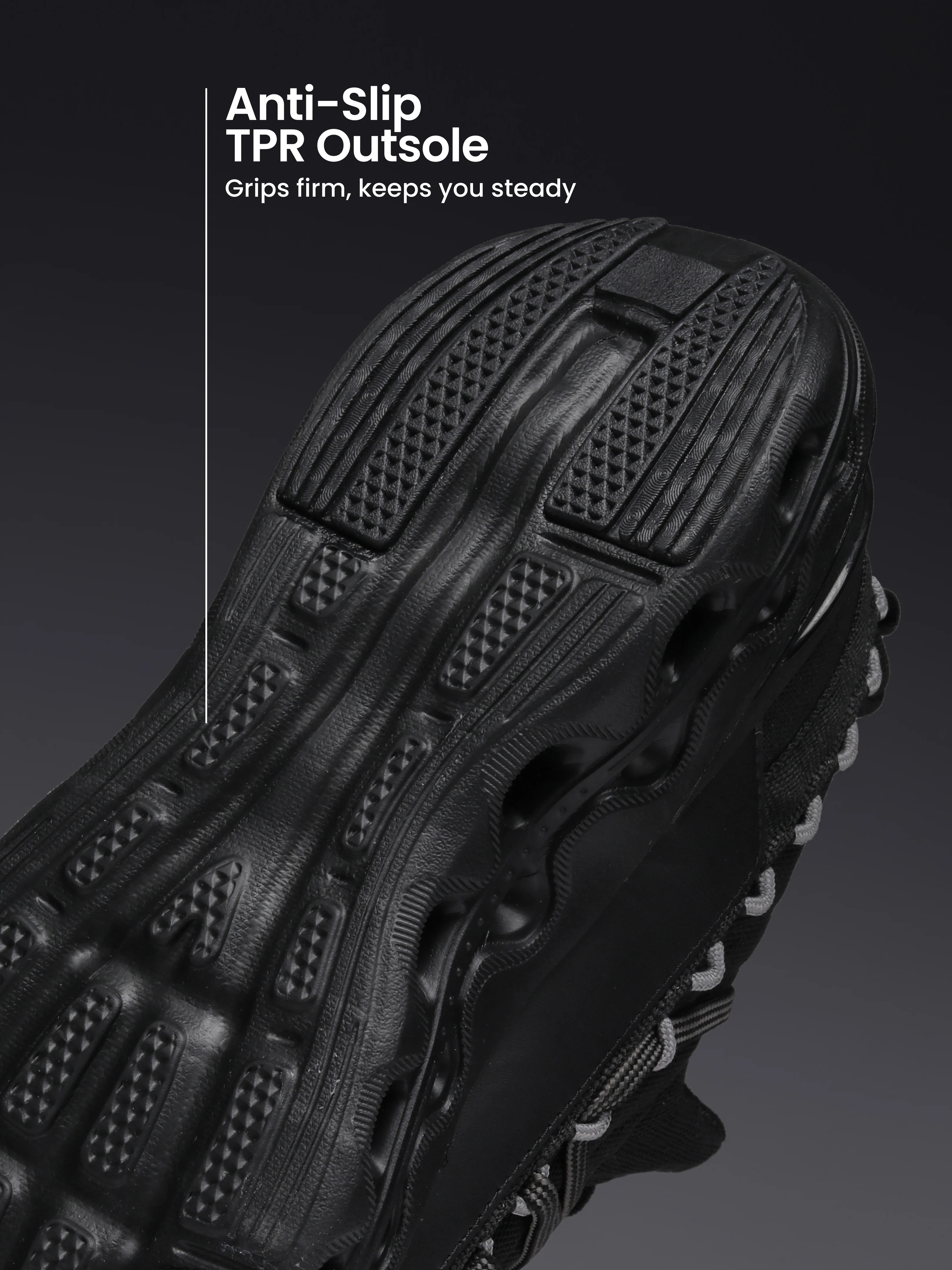 cult Men's Loop Walking Shoes - Black - Image 5