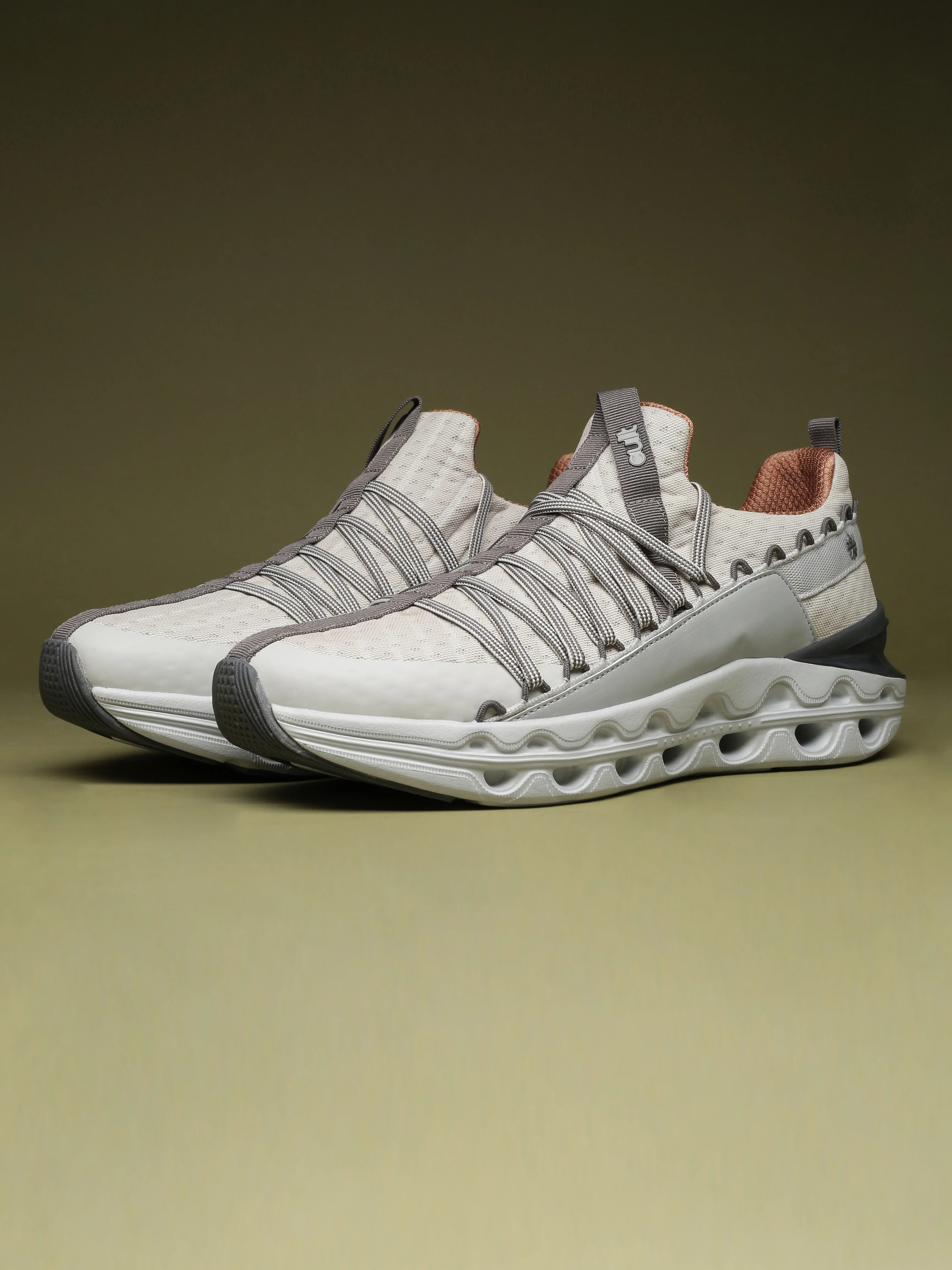 cult Men's Loop Walking Shoes - L.Grey/Black - Image 11