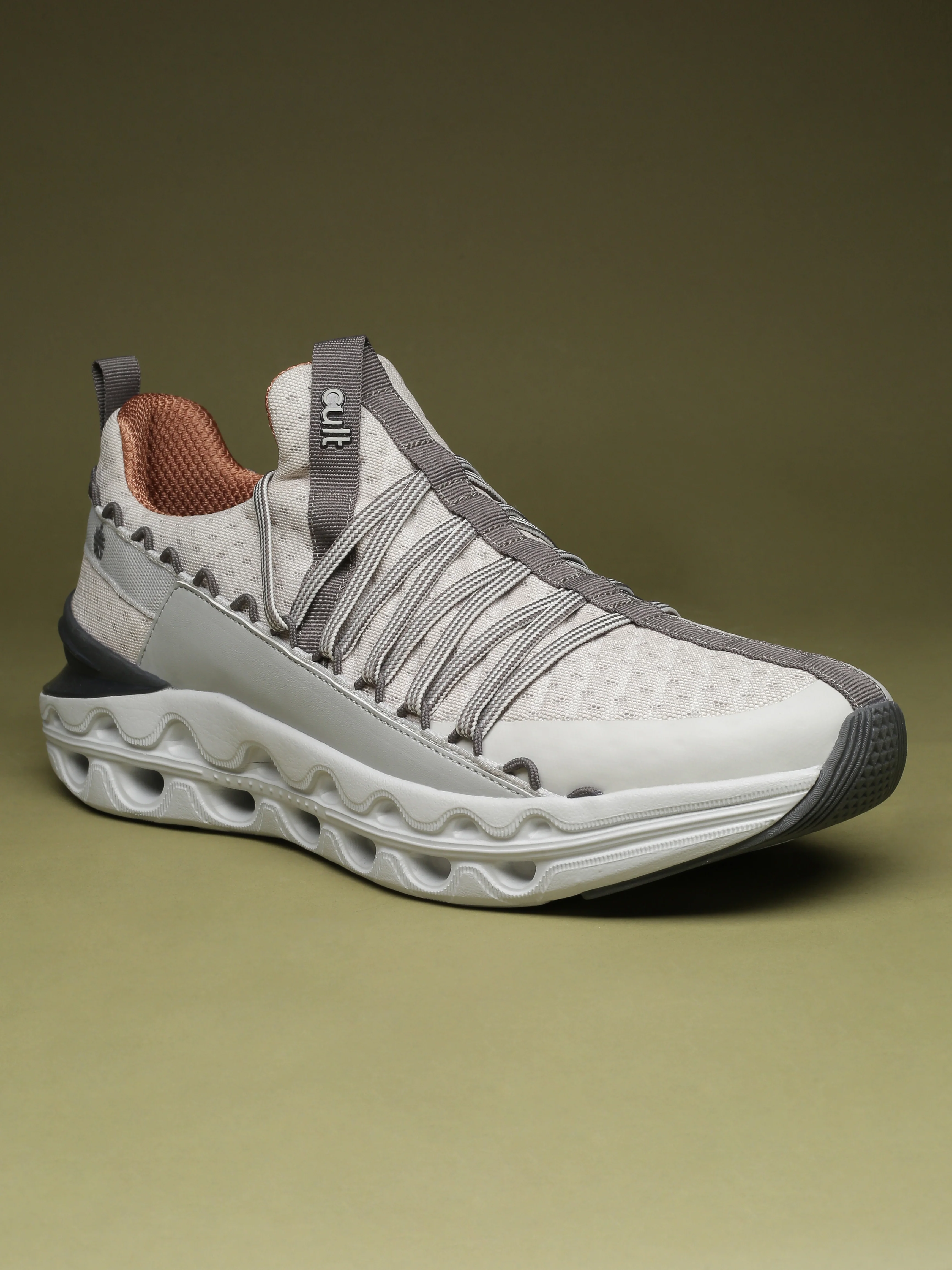 cult Men's Loop Walking Shoes - L.Grey/Black - Image 4
