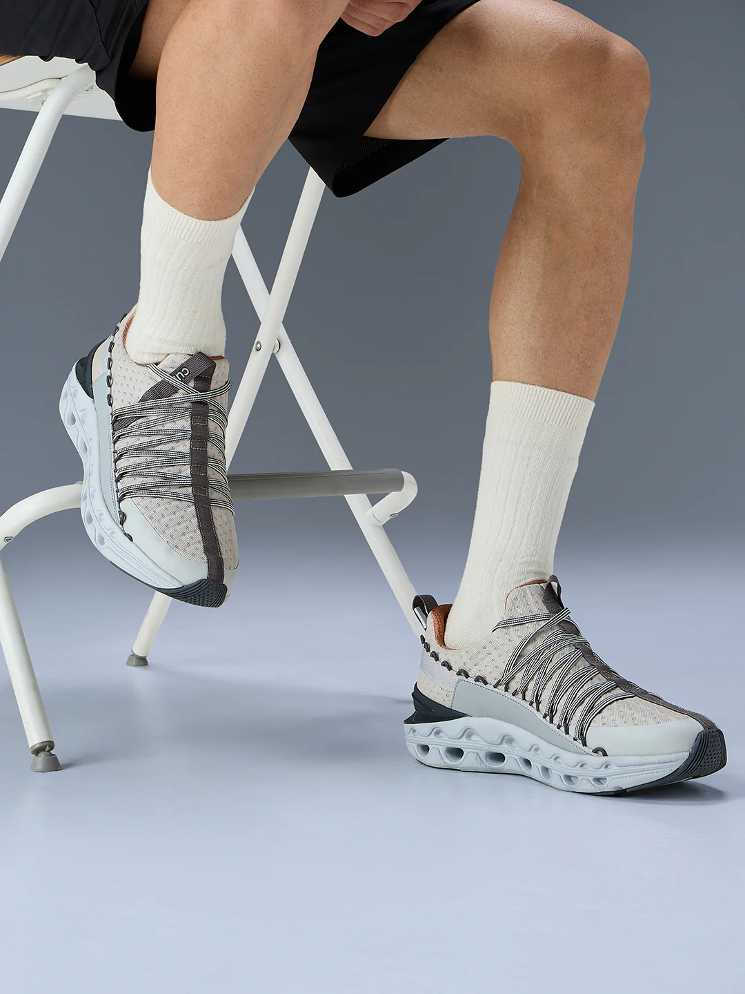 cult Men's Loop Walking Shoes - L.Grey/Black - Image 7