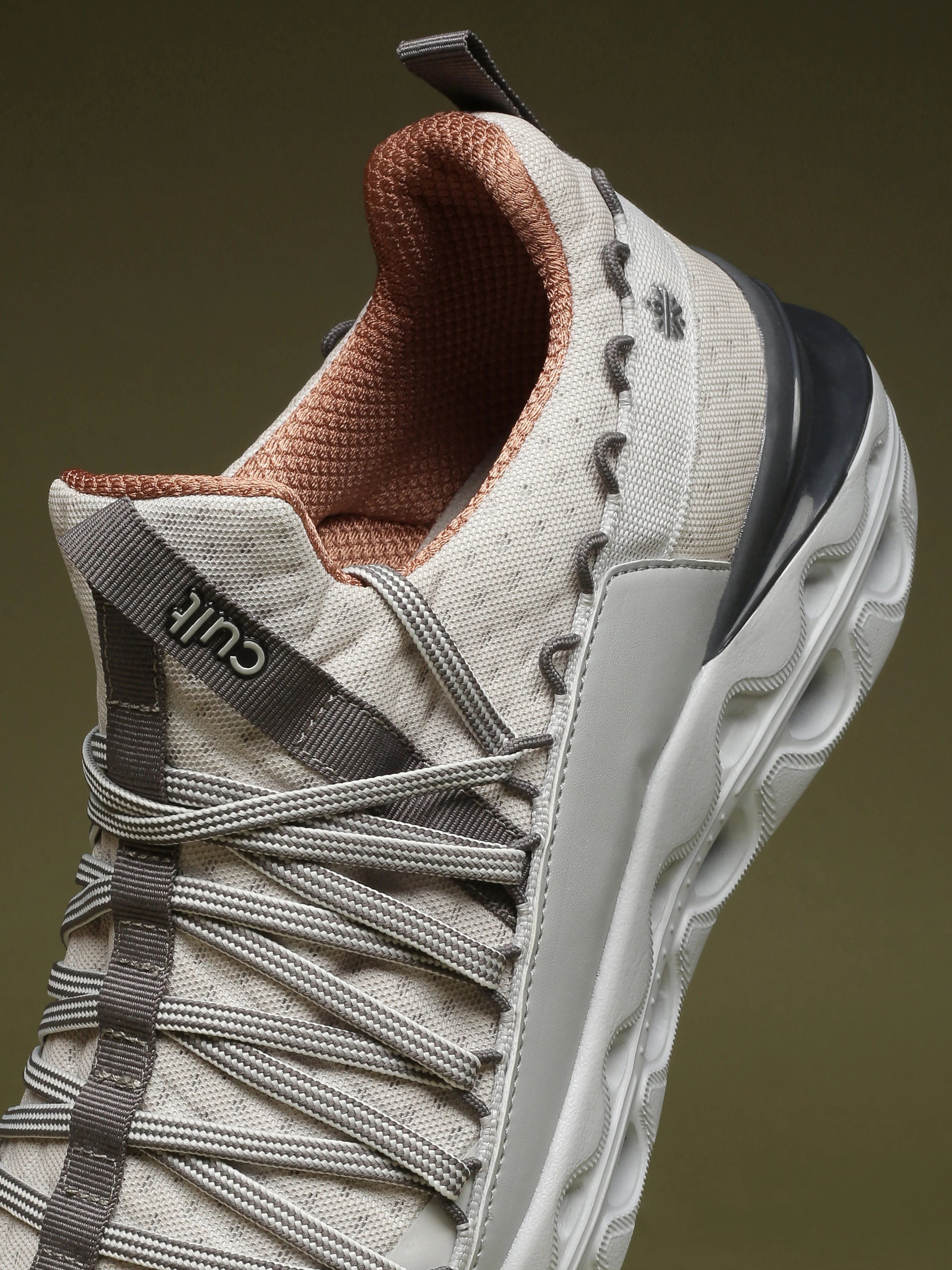 cult Men's Loop Walking Shoes - L.Grey/Black - Image 8