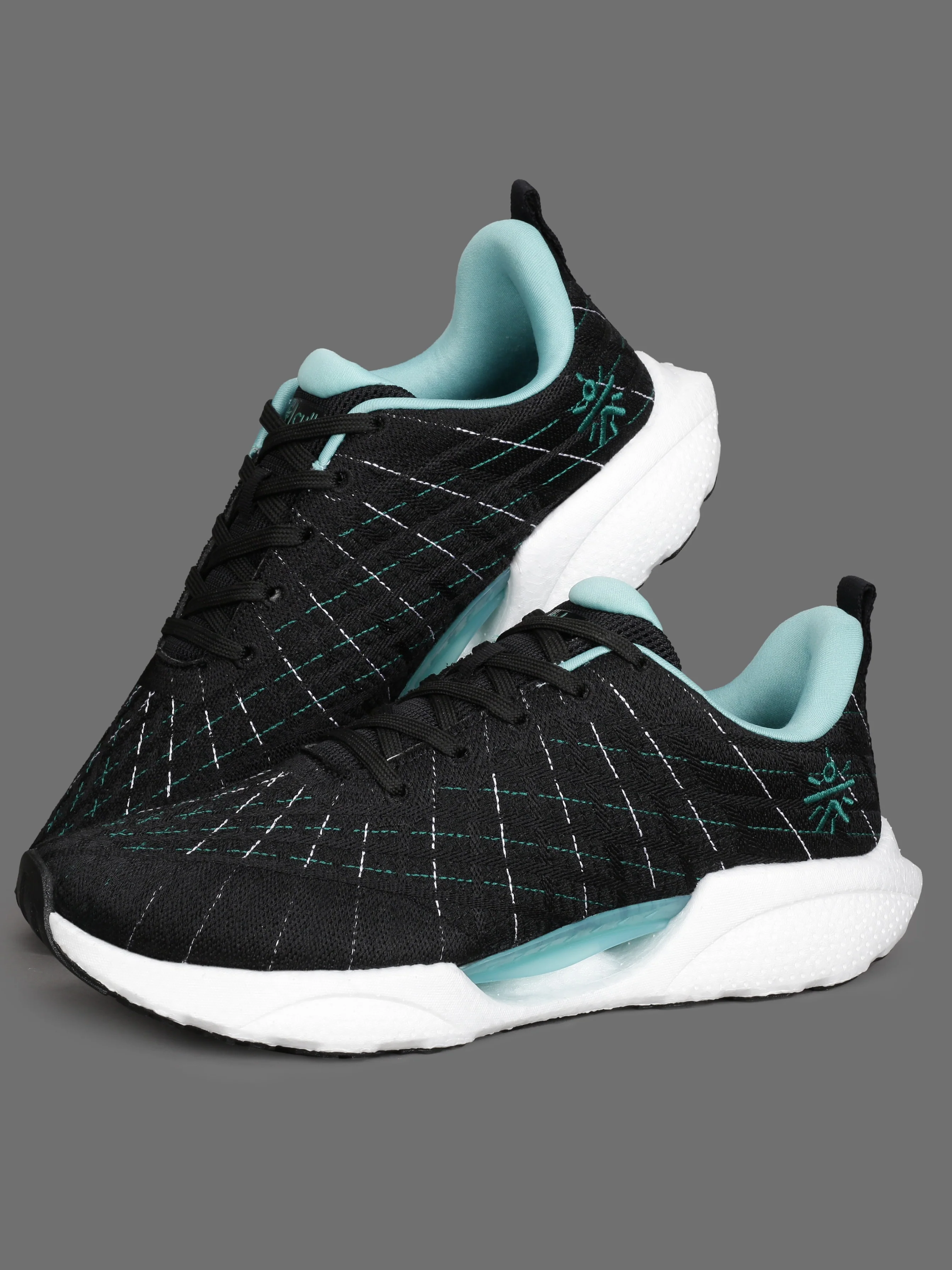 cult Men's MeshBlaze Walking Shoes - Black - Image 2