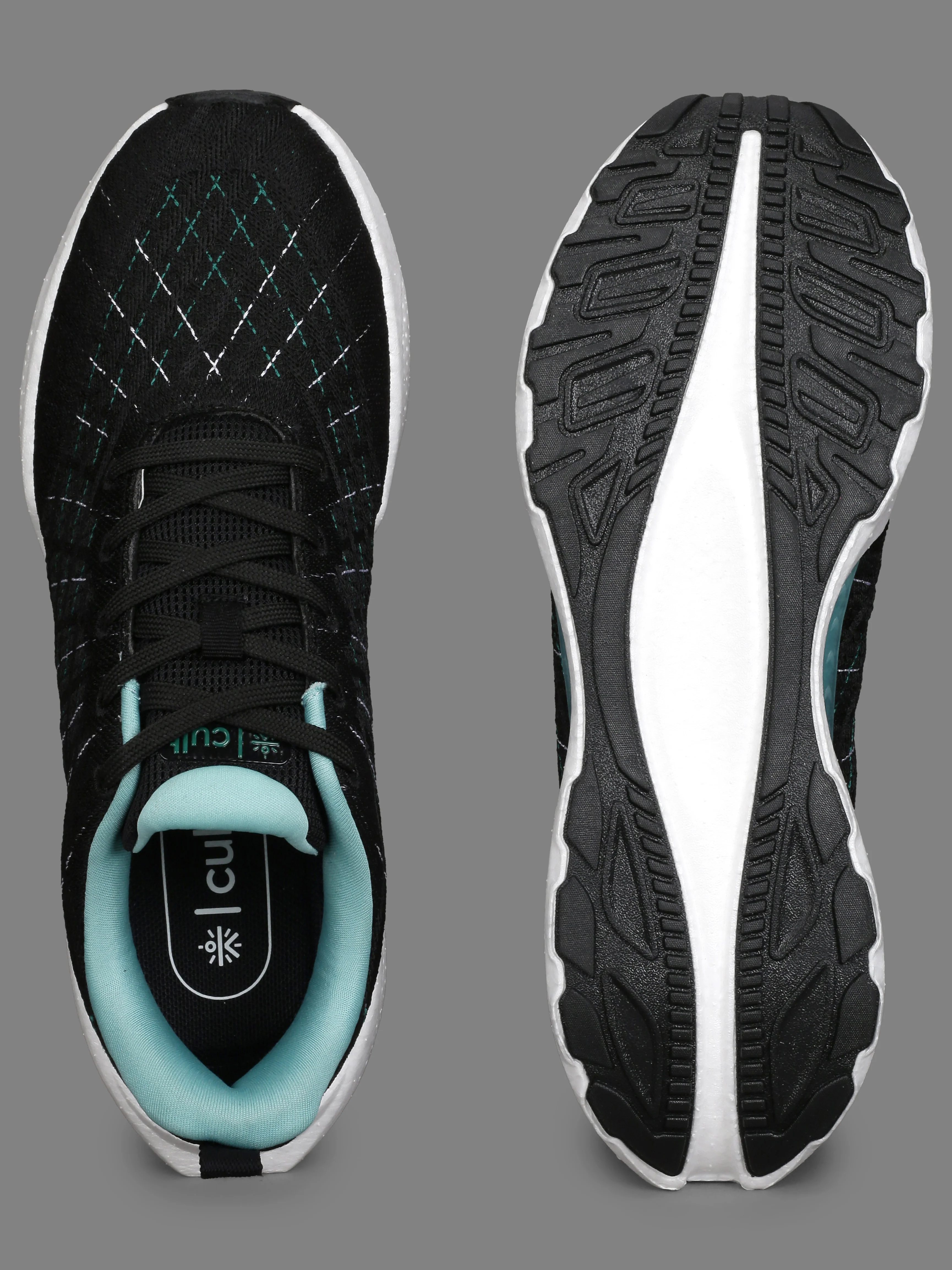 cult Men's MeshBlaze Walking Shoes - Black - Image 6