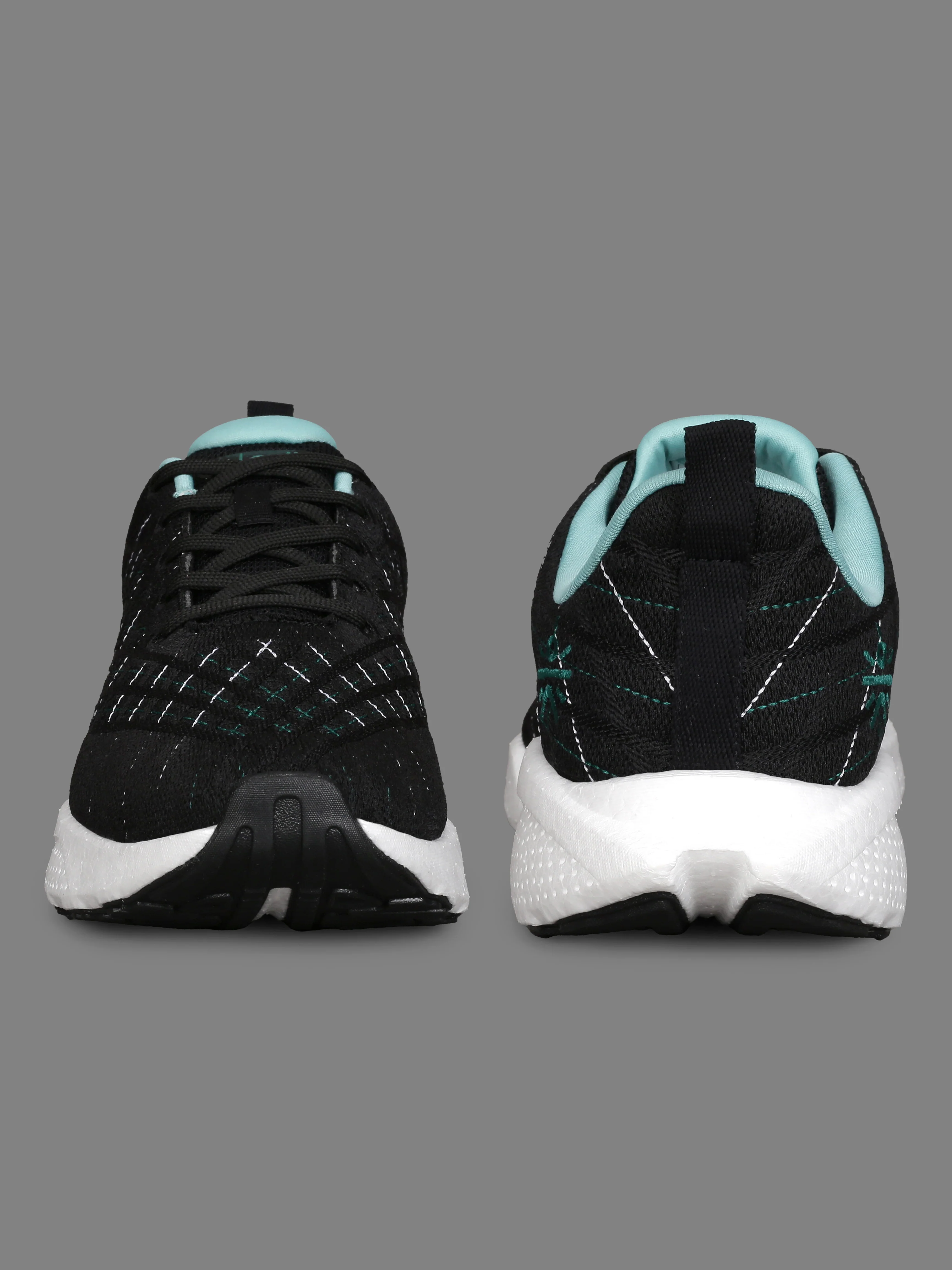 cult Men's MeshBlaze Walking Shoes - Black - Image 7