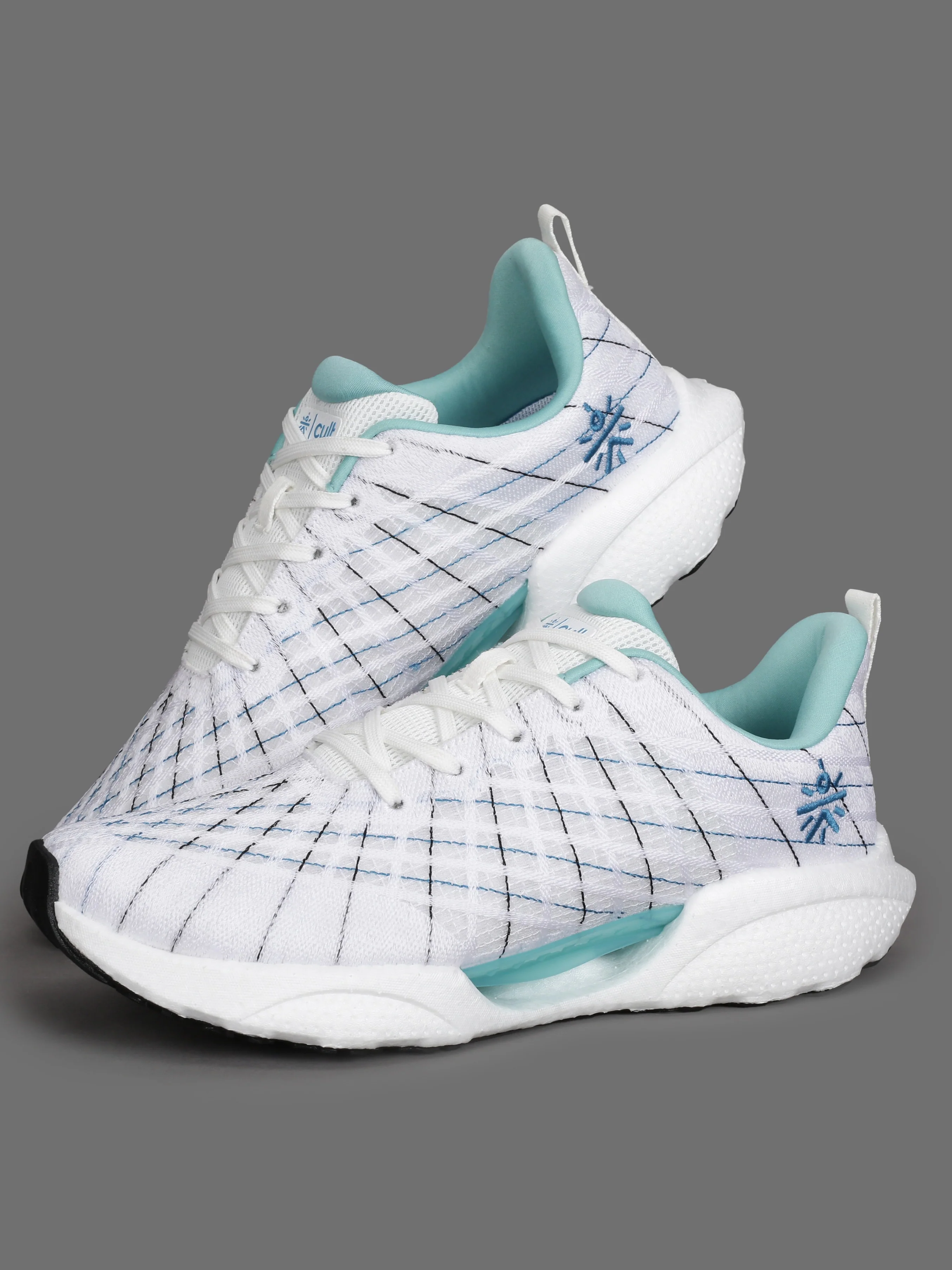 cult Men's MeshBlaze Walking Shoes - Blue - Image 3