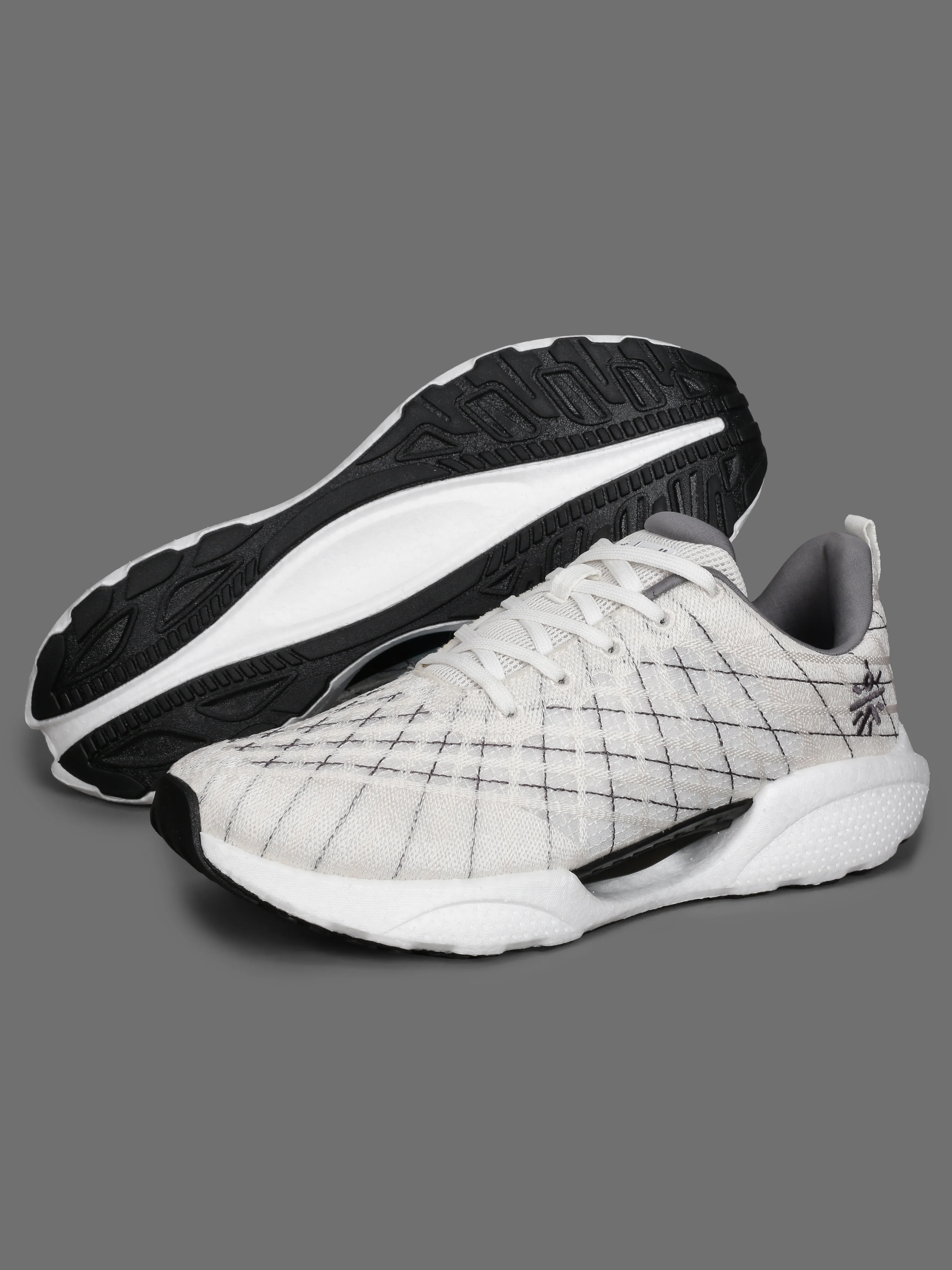 cult Men's MeshBlaze Walking Shoes - L.Grey - Image 10