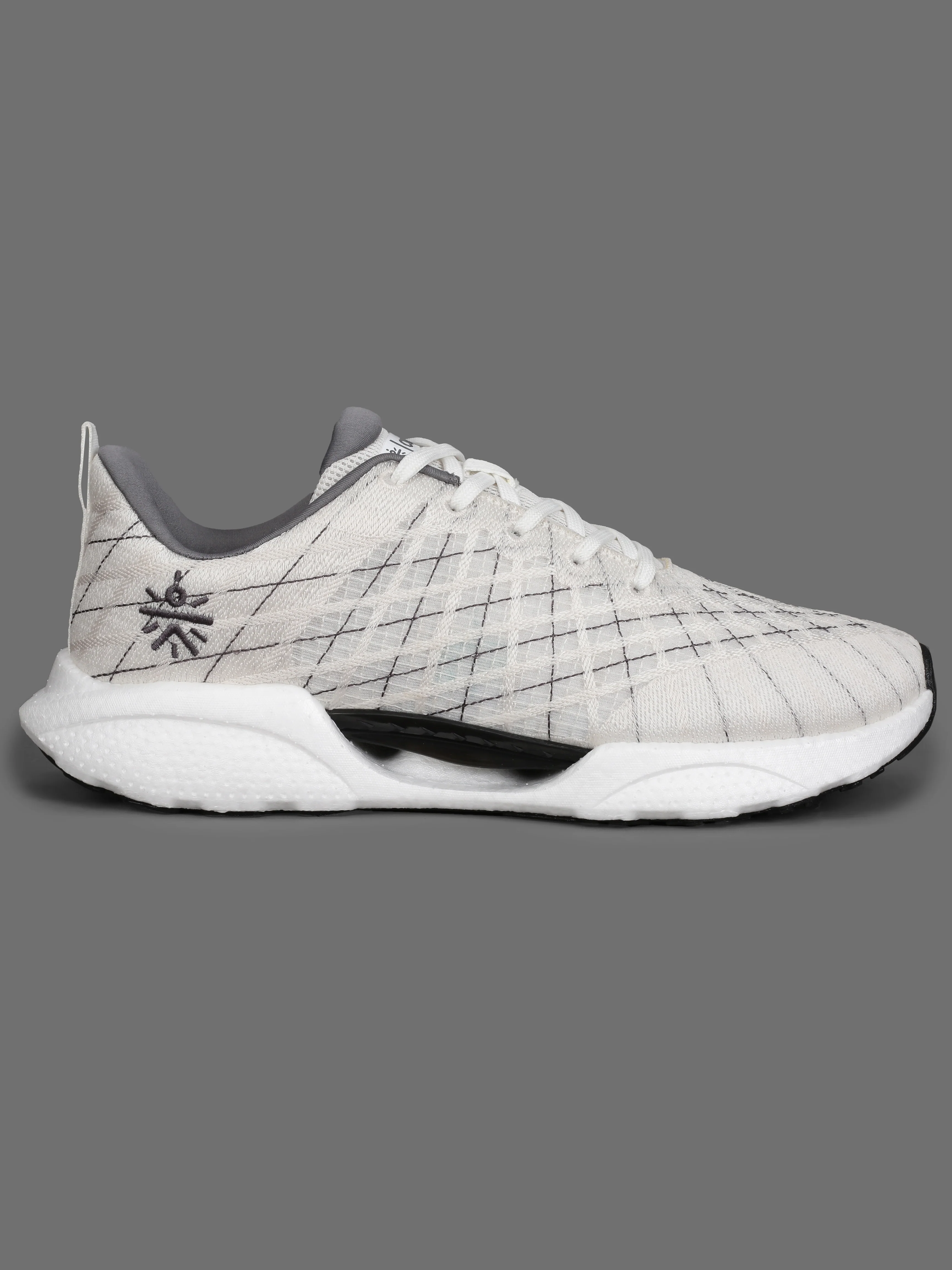 cult Men's MeshBlaze Walking Shoes - L.Grey - Image 2
